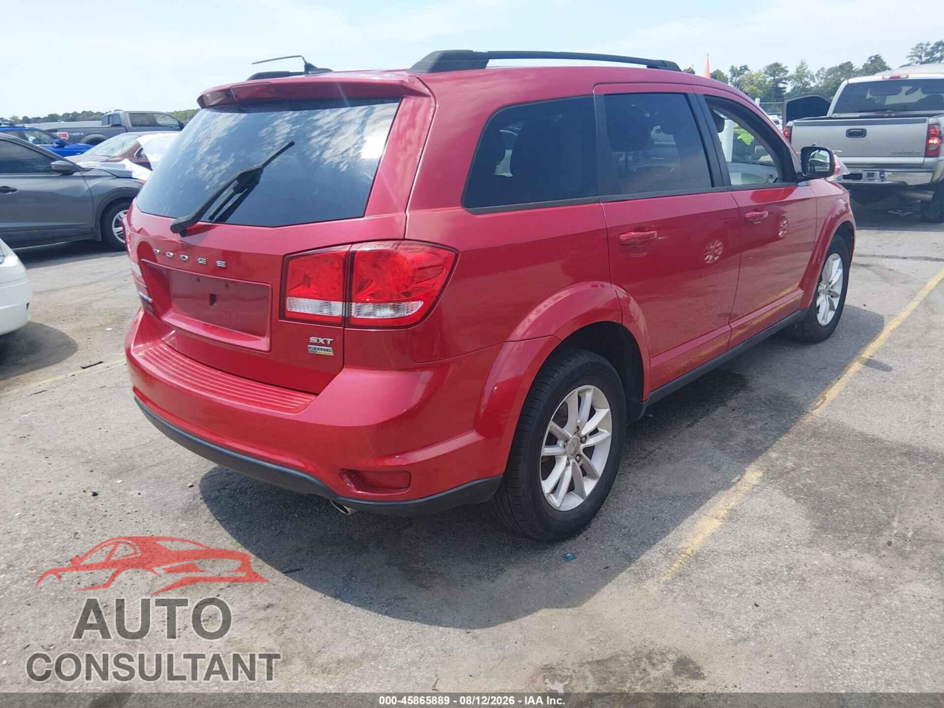 DODGE JOURNEY 2014 - 3C4PDCBG5ET178396