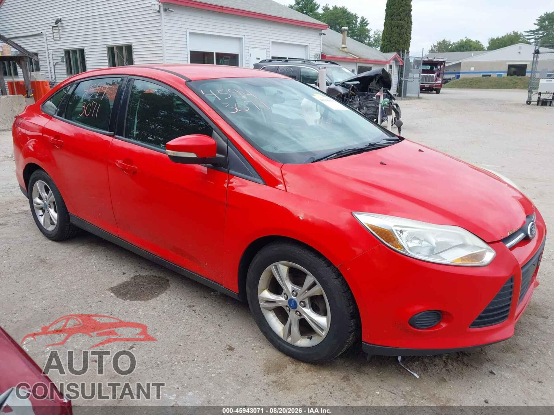 FORD FOCUS 2013 - 1FADP3F26DL279360
