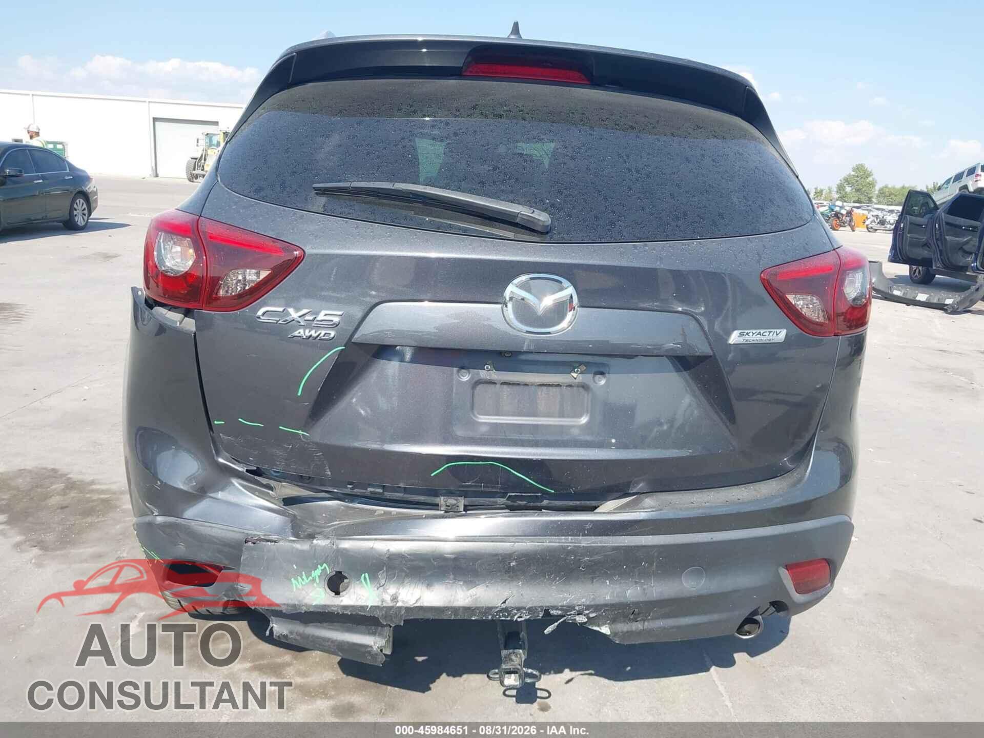 MAZDA CX-5 2016 - JM3KE4DY5G0785800