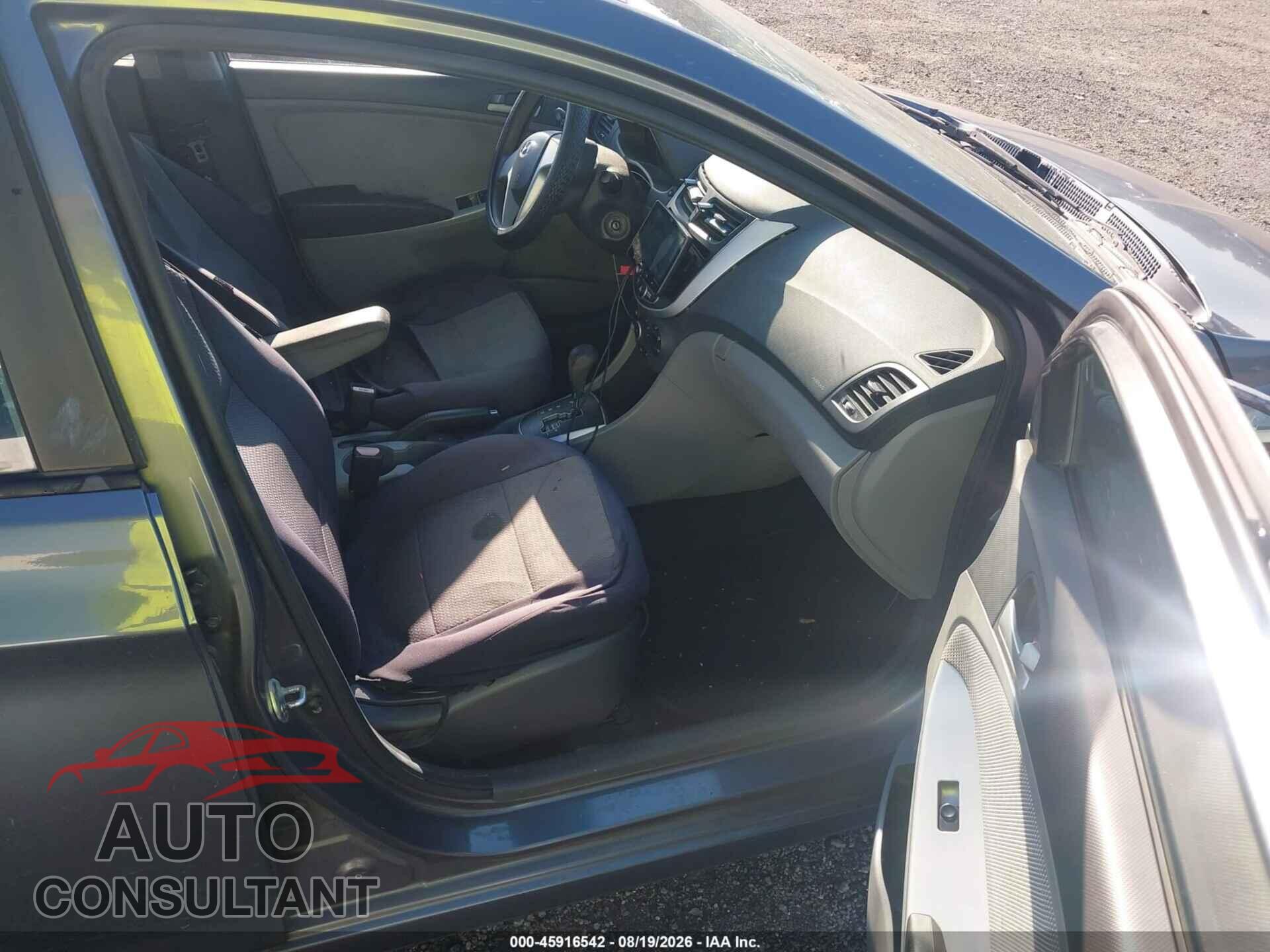 HYUNDAI ACCENT 2012 - KMHCT4AE8CU051583