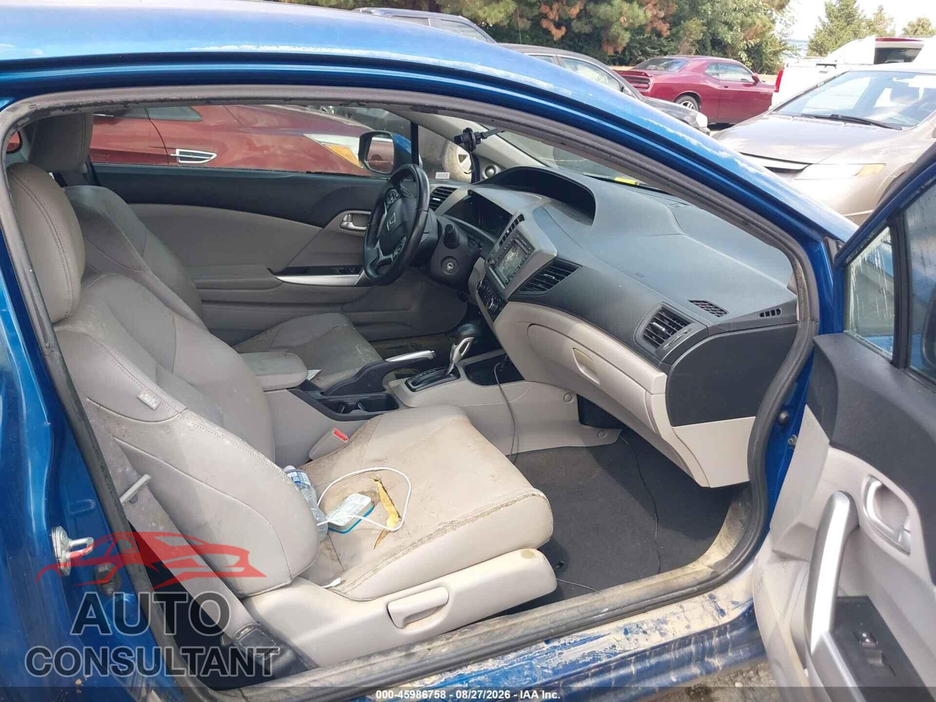 HONDA CIVIC 2012 - 2HGFG3B12CH523602