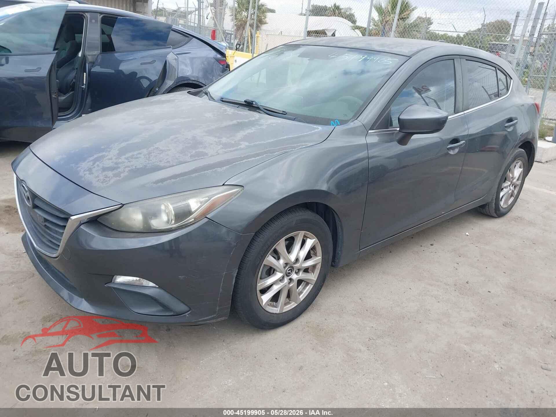 MAZDA MAZDA3 2014 - JM1BM1L75E1180573