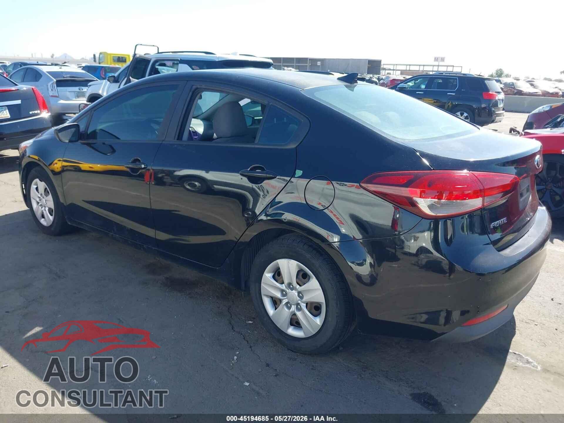 KIA FORTE 2017 - 3KPFK4A73HE125391