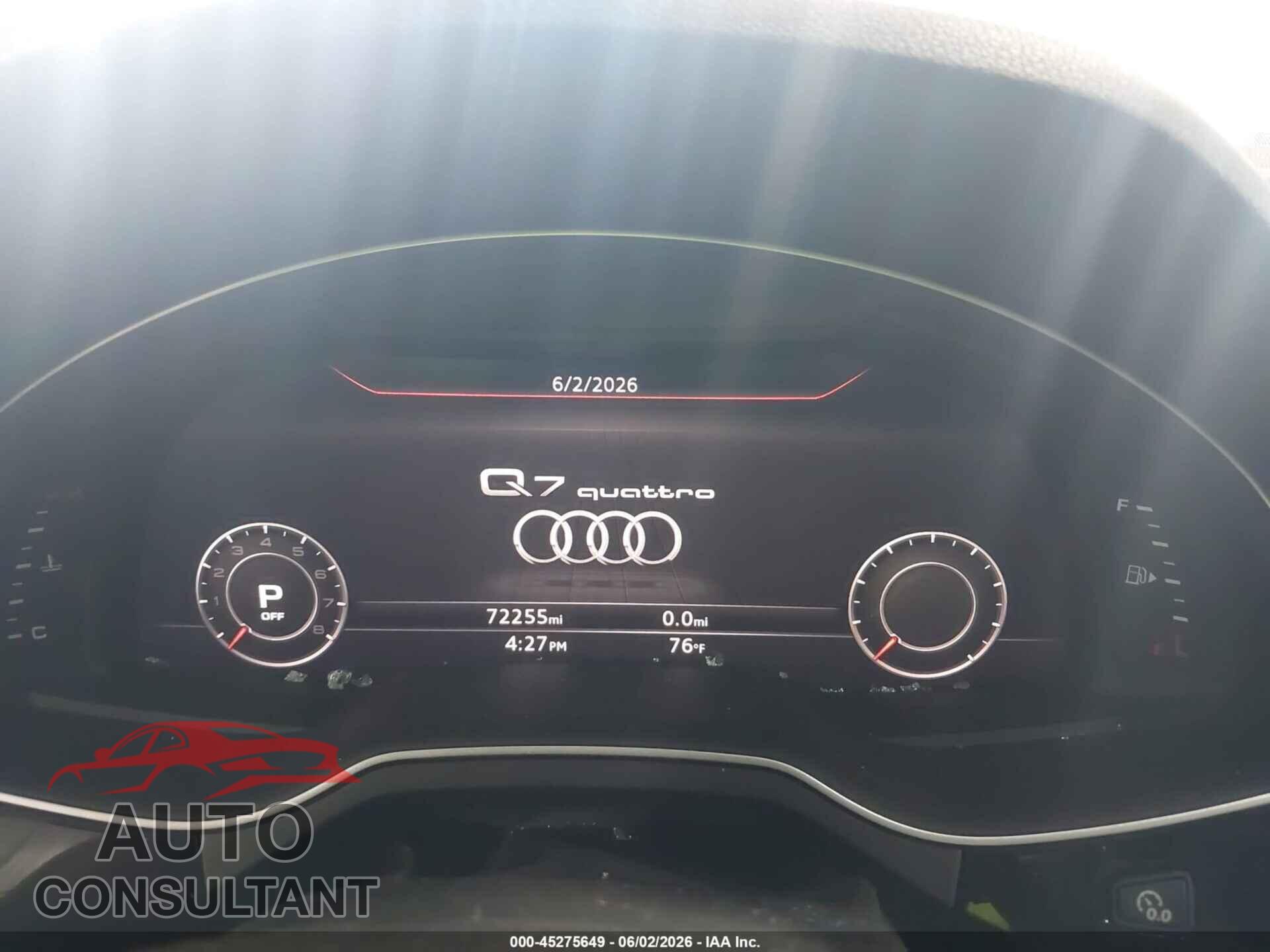 AUDI Q7 2018 - WA1VAAF77JD014818