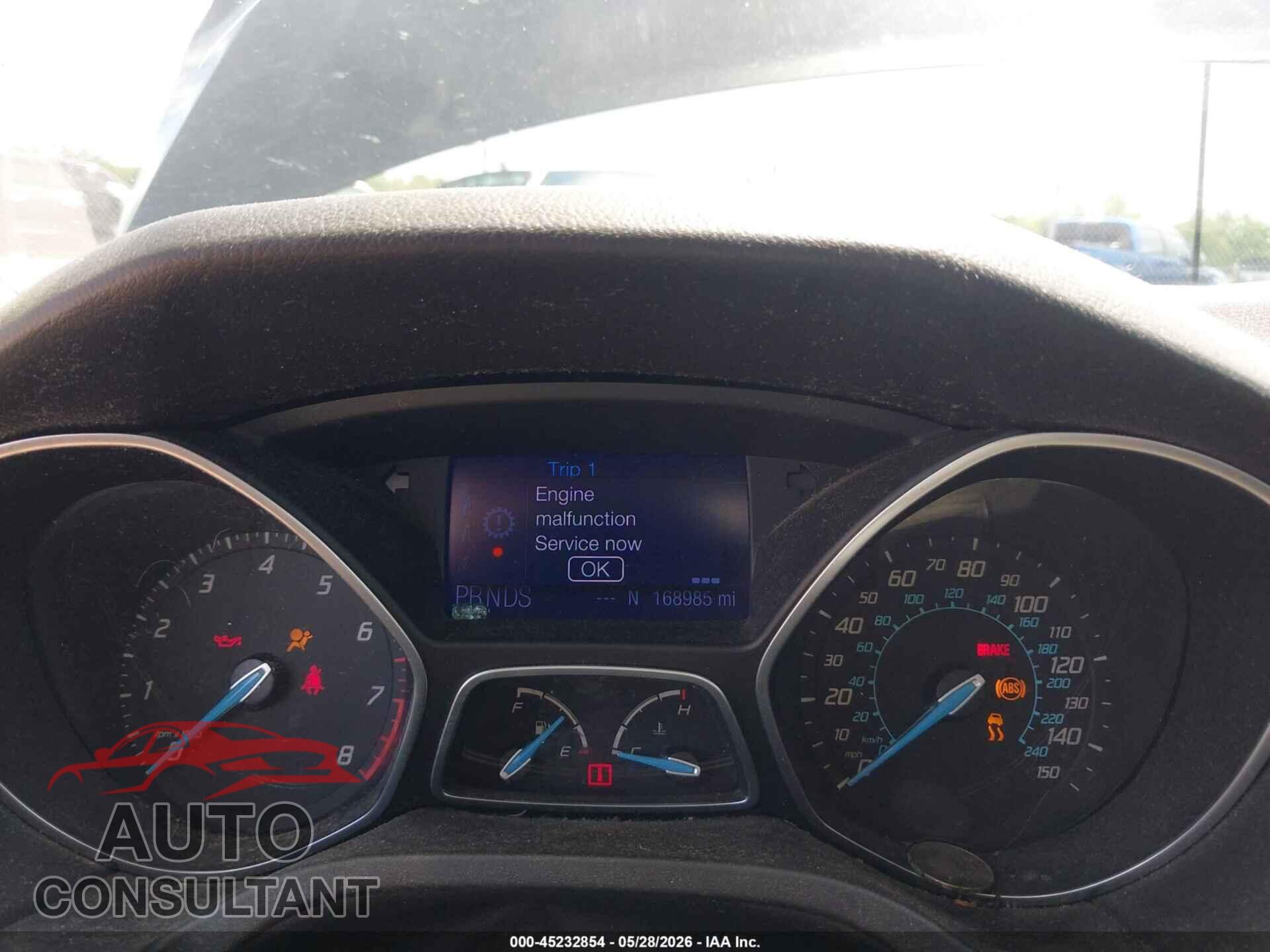 FORD FOCUS 2012 - 1FAHP3F25CL444895