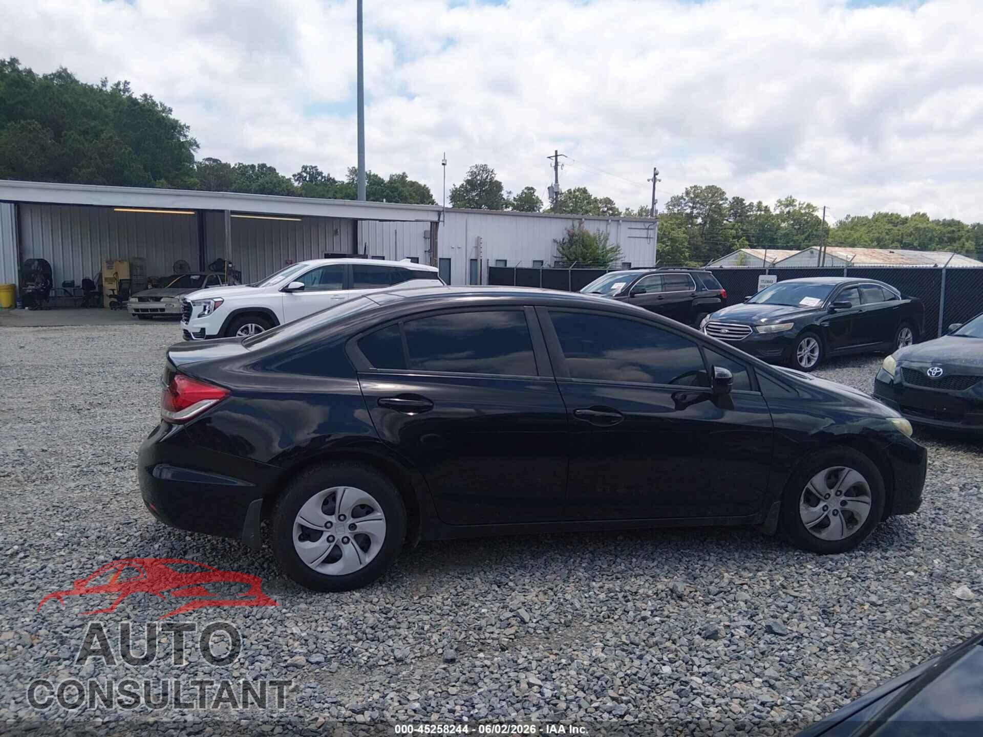 HONDA CIVIC 2014 - 19XFB2F53EE239804