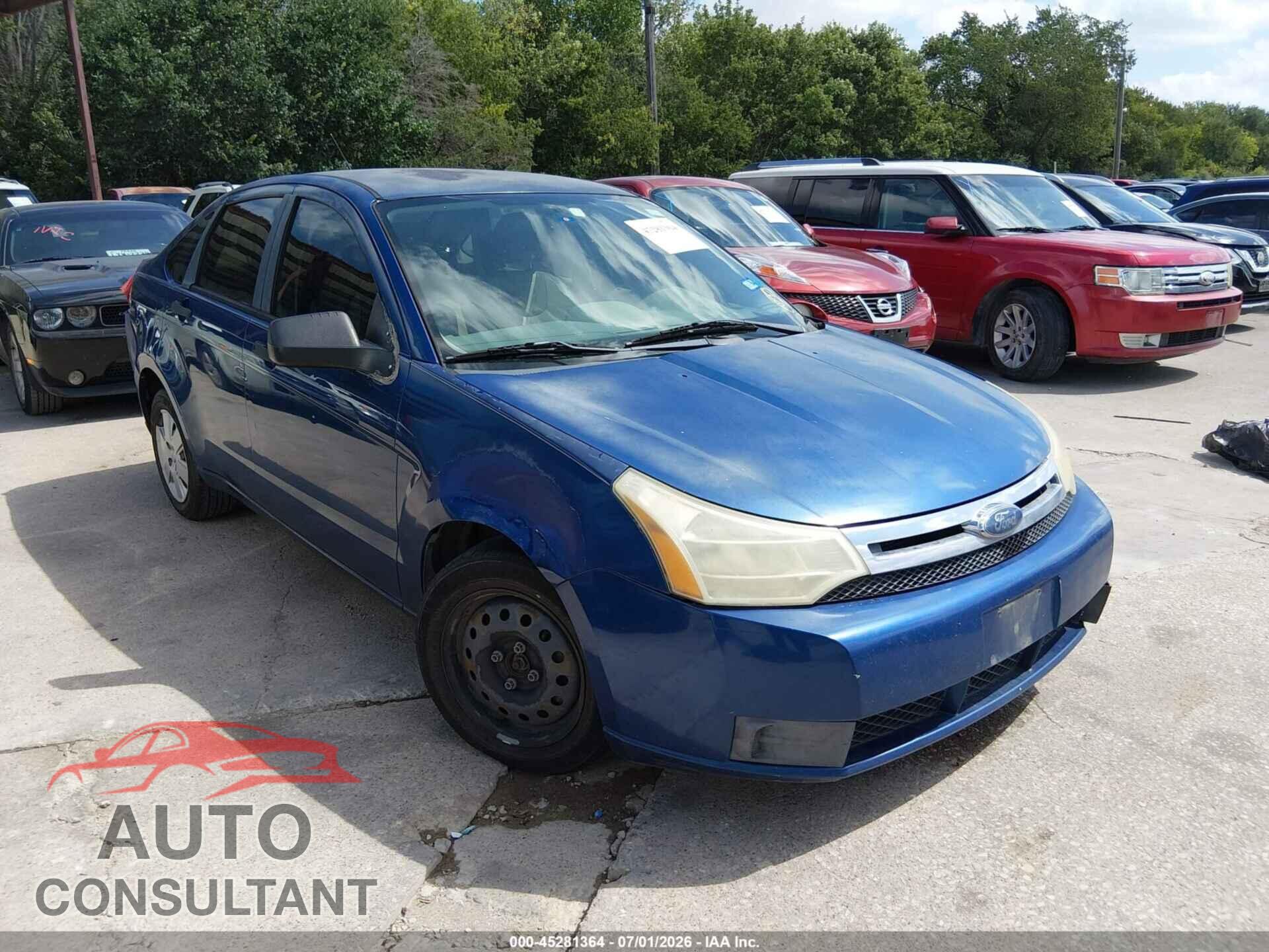 FORD FOCUS 2009 - 1FAHP34N99W134897