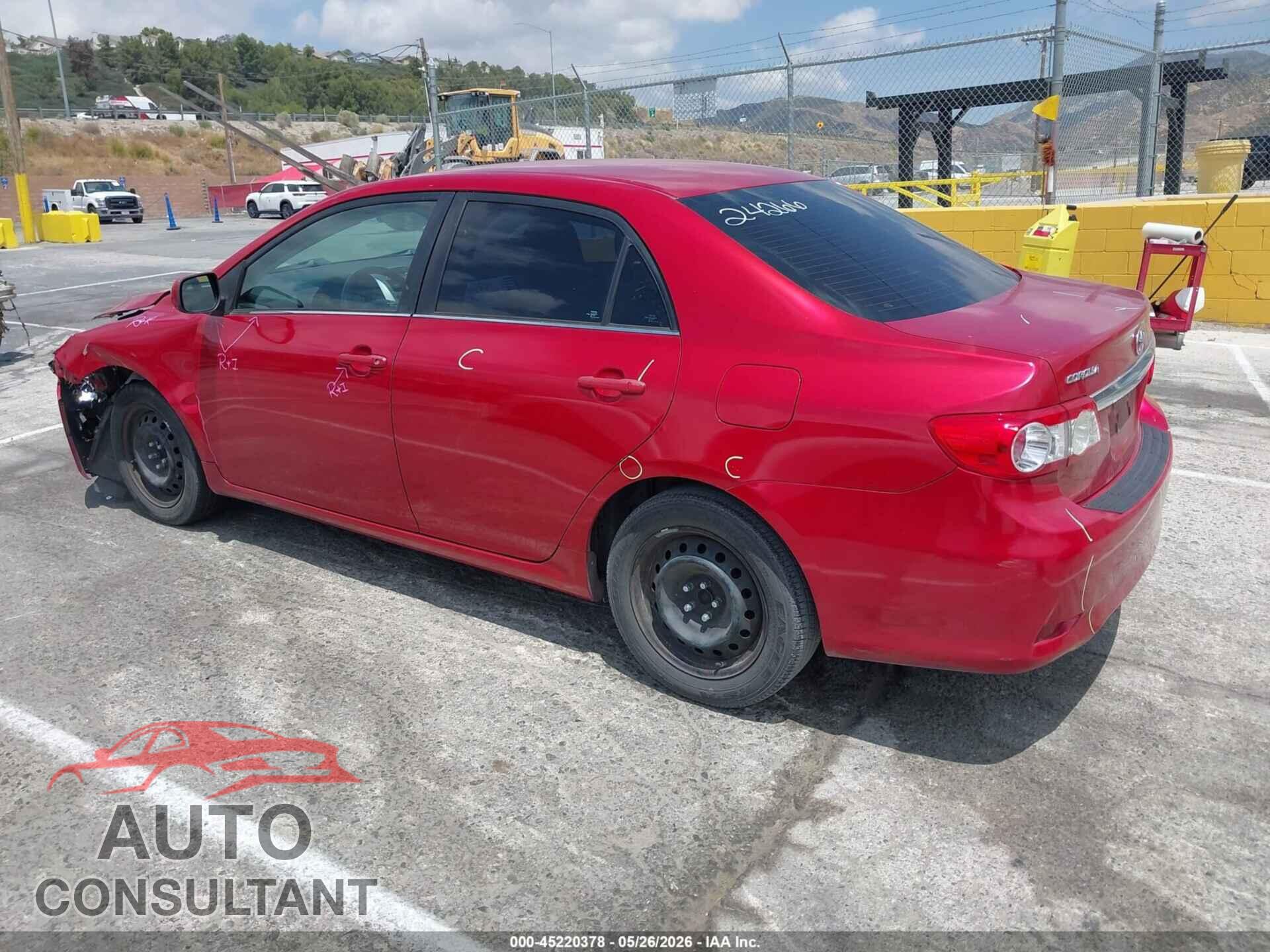 TOYOTA COROLLA 2013 - 5YFBU4EEXDP223649