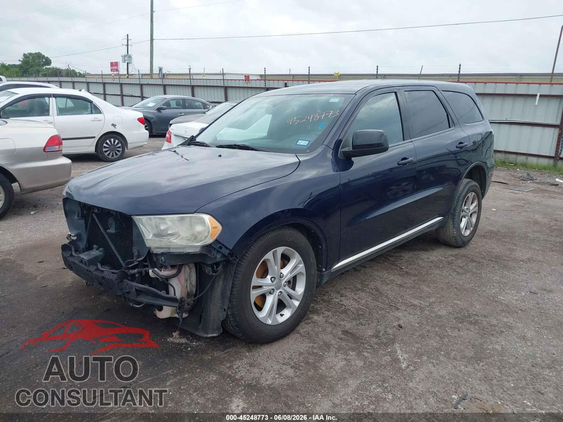 DODGE DURANGO 2013 - 1C4RDHAGXDC696635