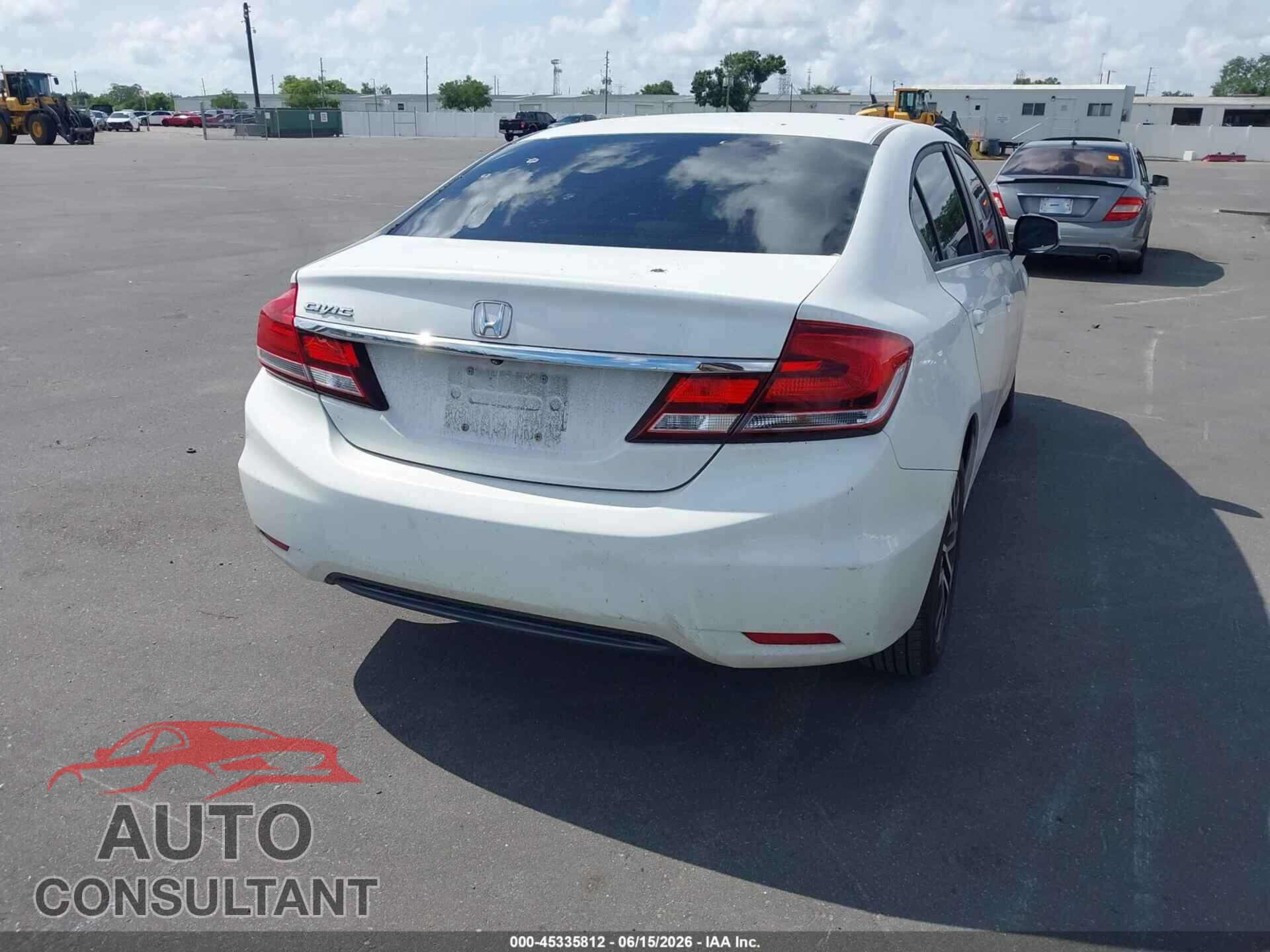 HONDA CIVIC 2013 - 19XFB2F80DE050844