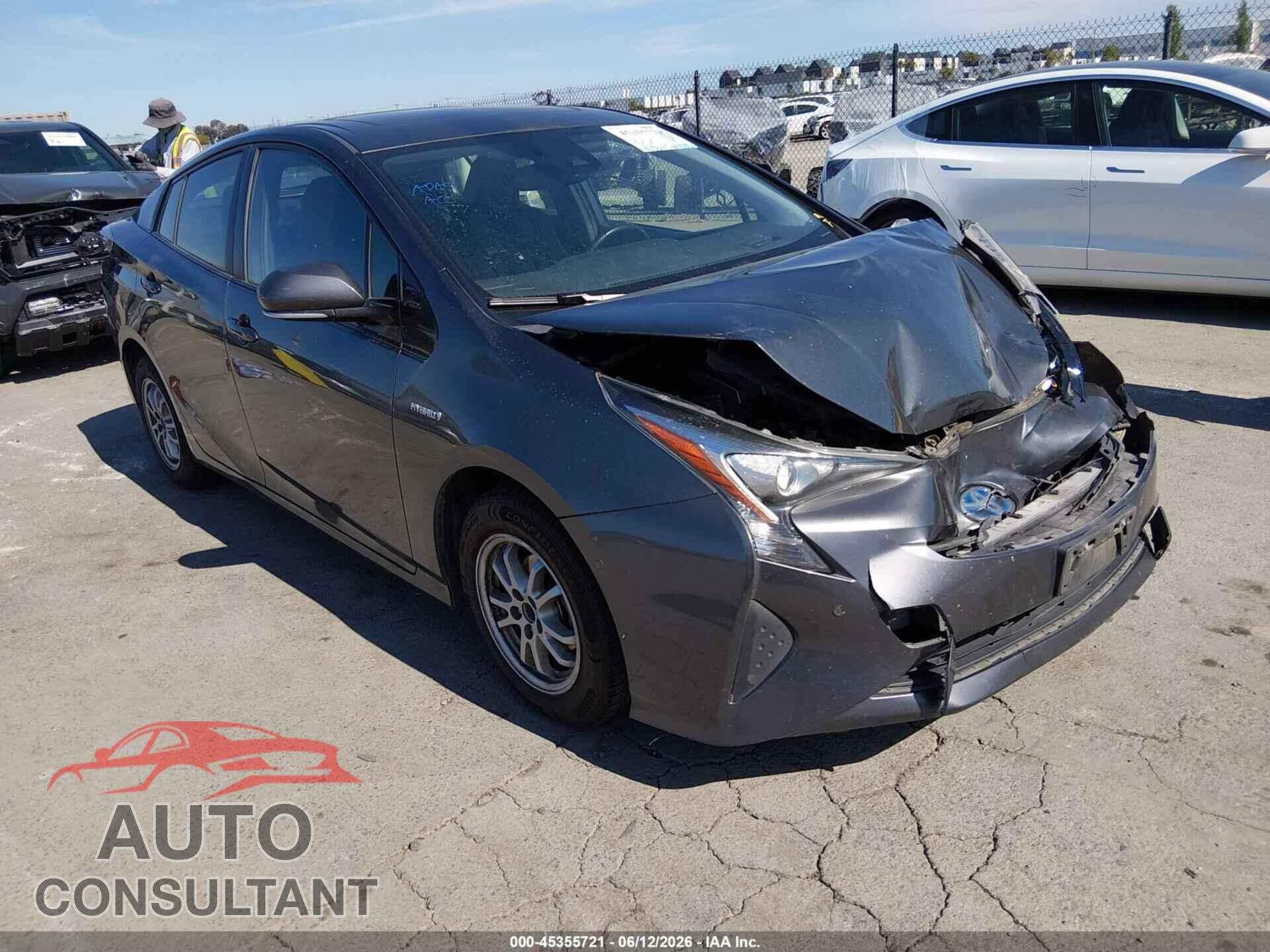 TOYOTA PRIUS 2017 - JTDKARFU0H3042814