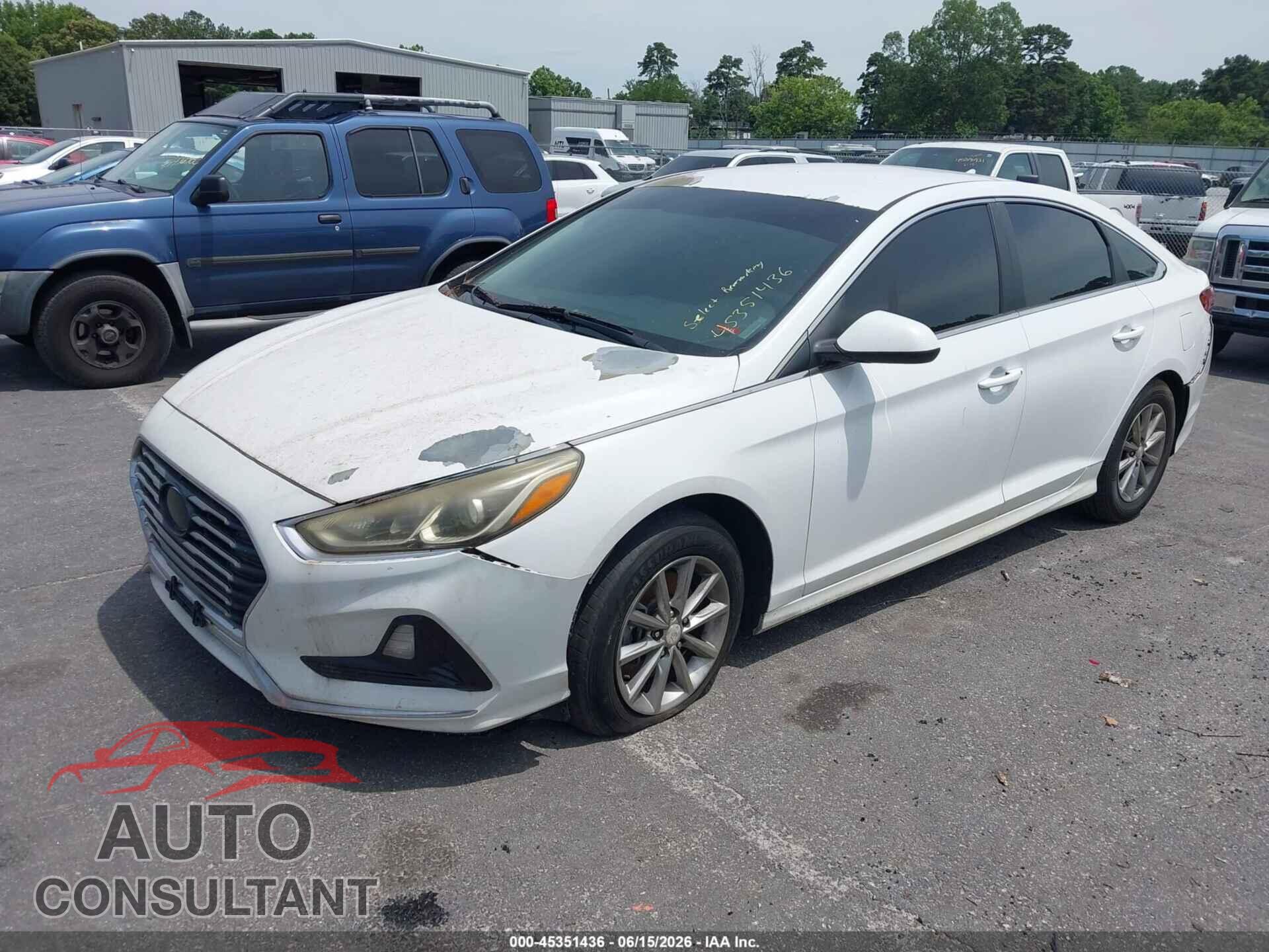 HYUNDAI SONATA 2019 - 5NPE24AF9KH788082