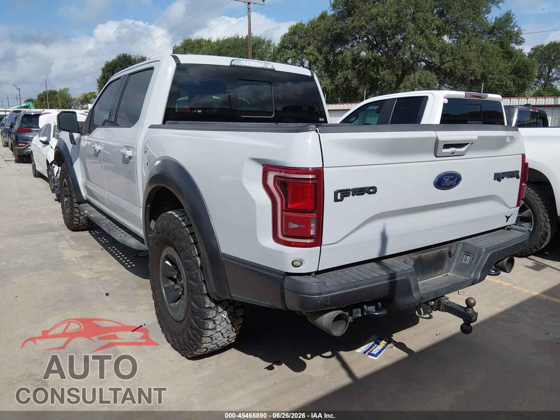 FORD F-150 2017 - 1FTFW1RG5HFA66454