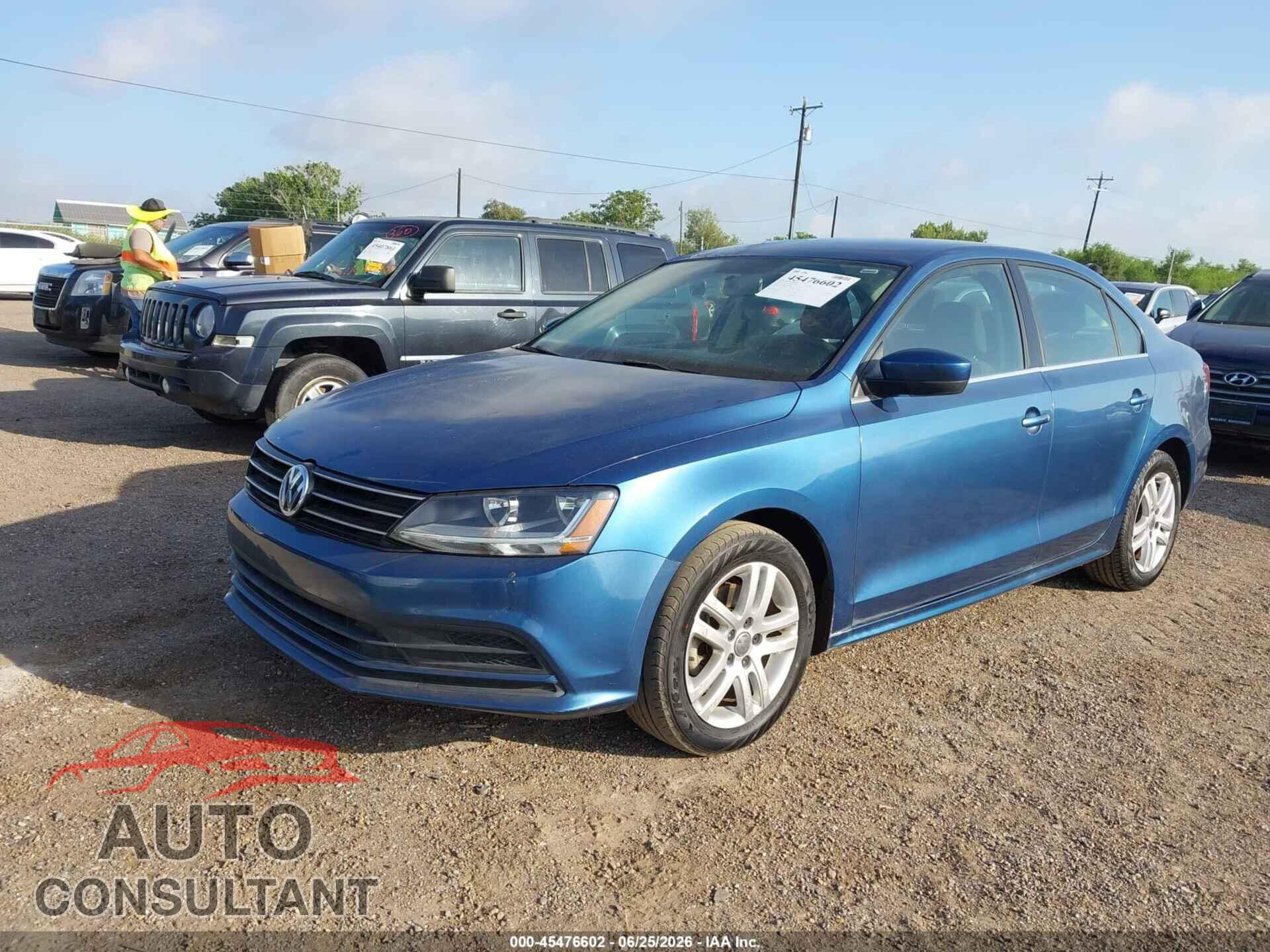 VOLKSWAGEN JETTA 2017 - 3VW2B7AJ1HM370530
