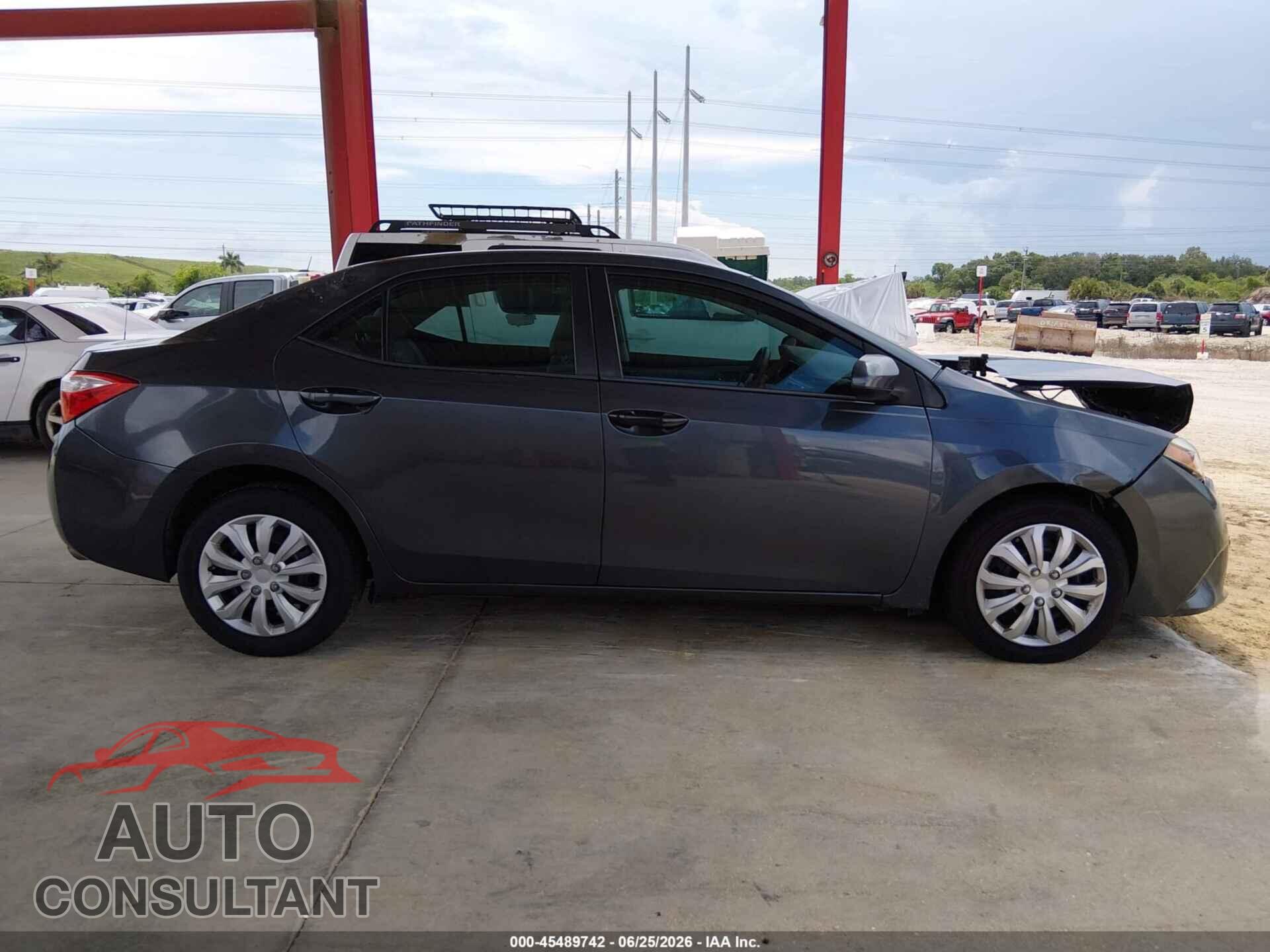 TOYOTA COROLLA 2016 - 2T1BURHE3GC634145
