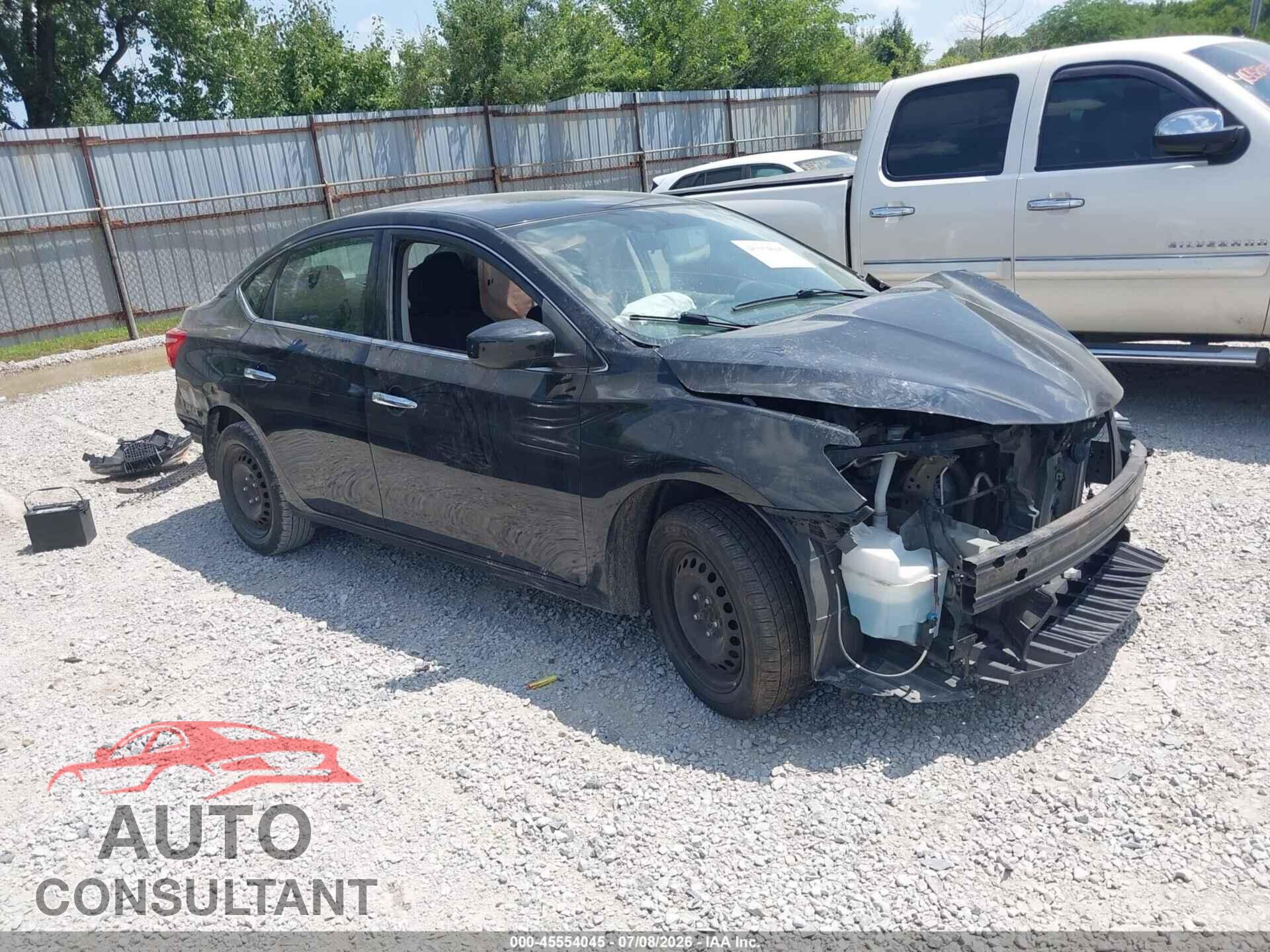 NISSAN SENTRA 2017 - 3N1AB7AP1HY304896