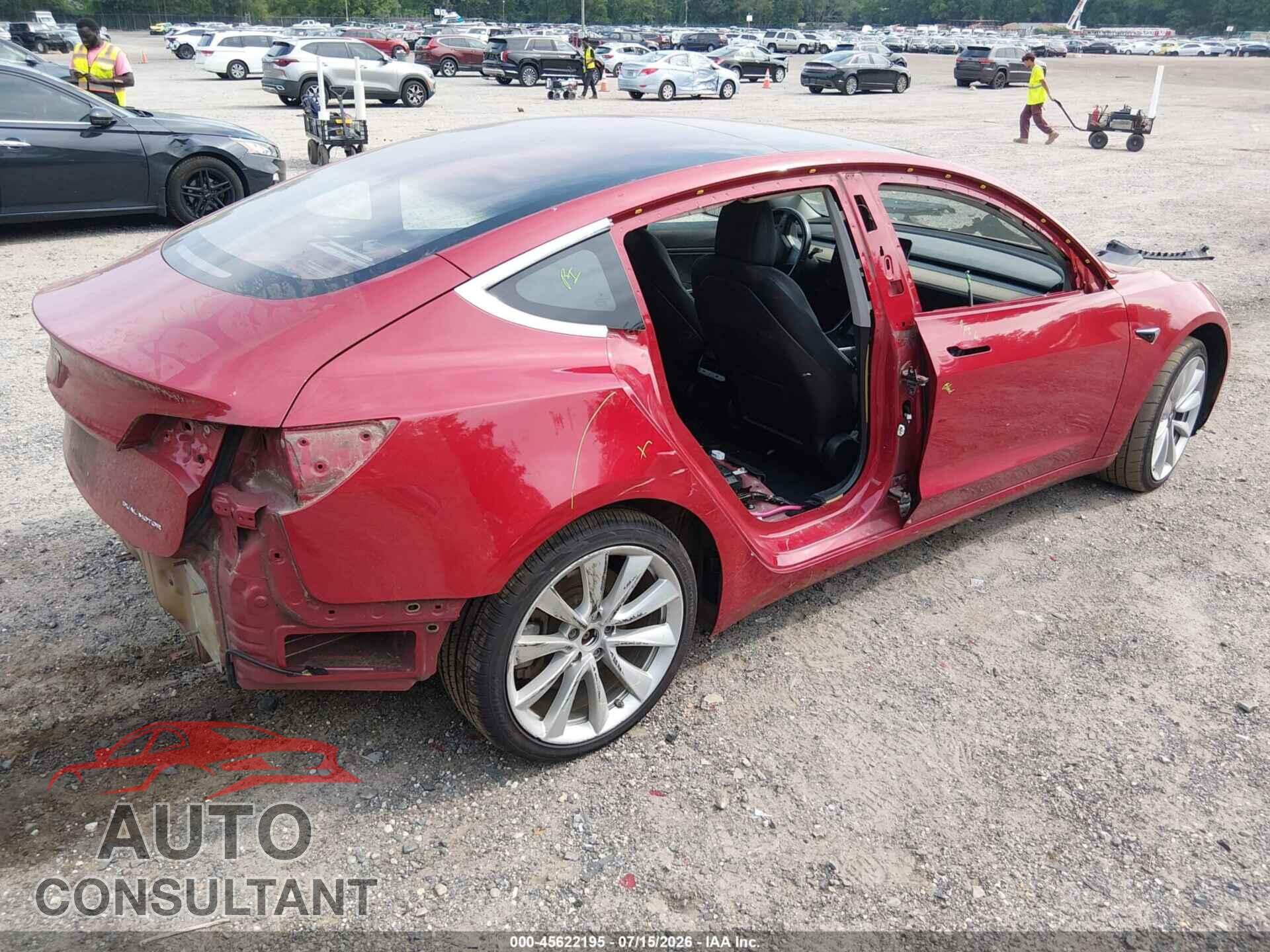 TESLA MODEL 3 2018 - 5YJ3E1EB5JF133600