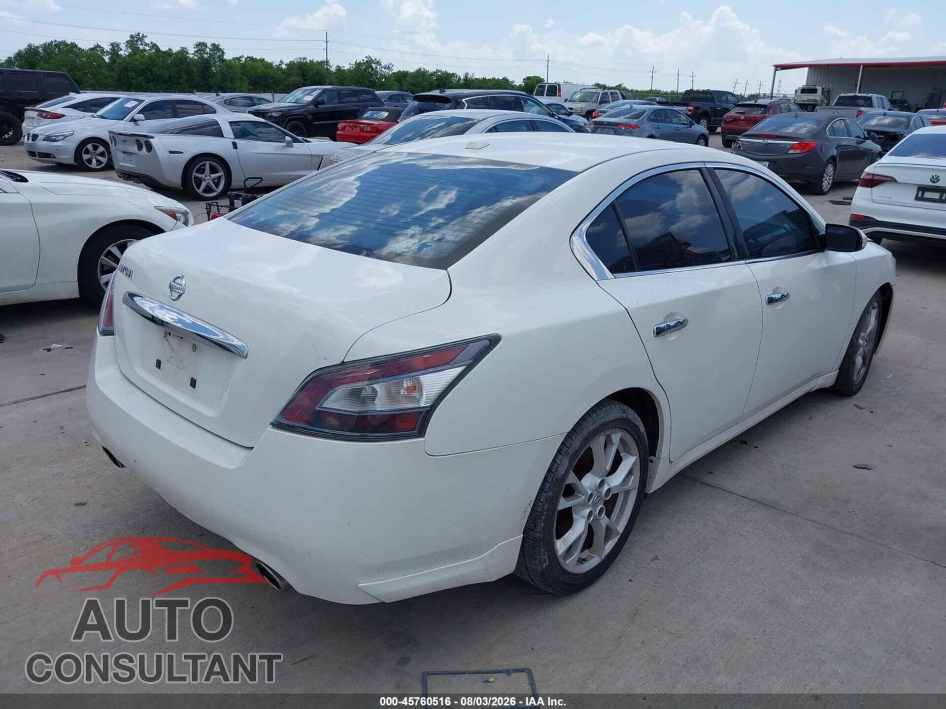 NISSAN MAXIMA 2012 - 1N4AA5AP4CC801341