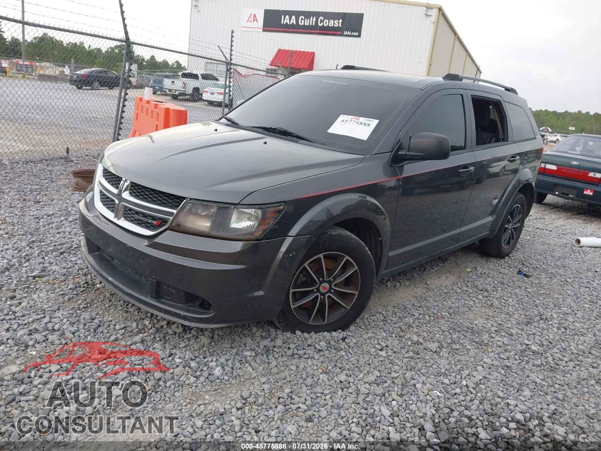 DODGE JOURNEY 2018 - 3C4PDCAB7JT439799