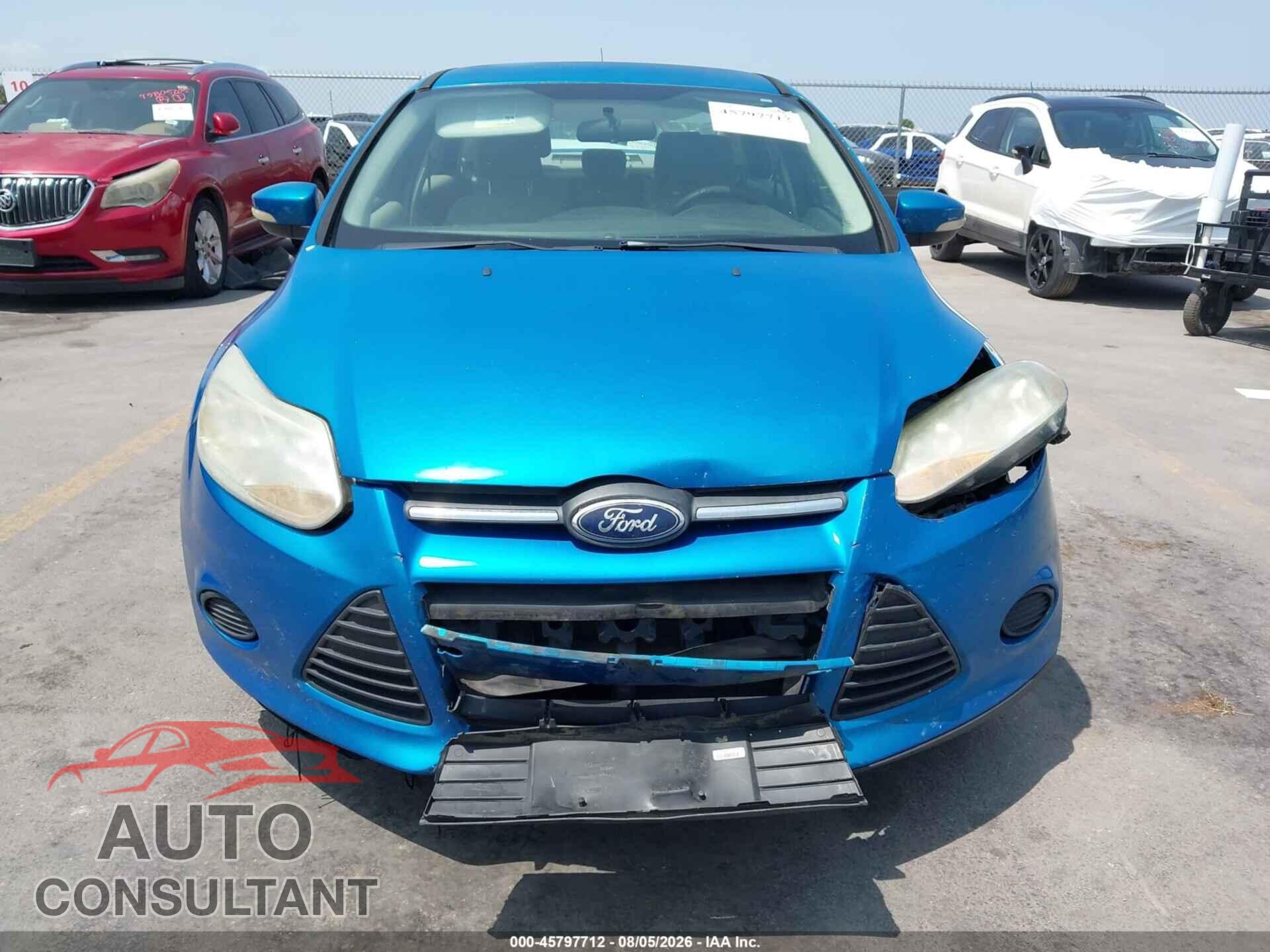 FORD FOCUS 2013 - 1FADP3F26DL137901