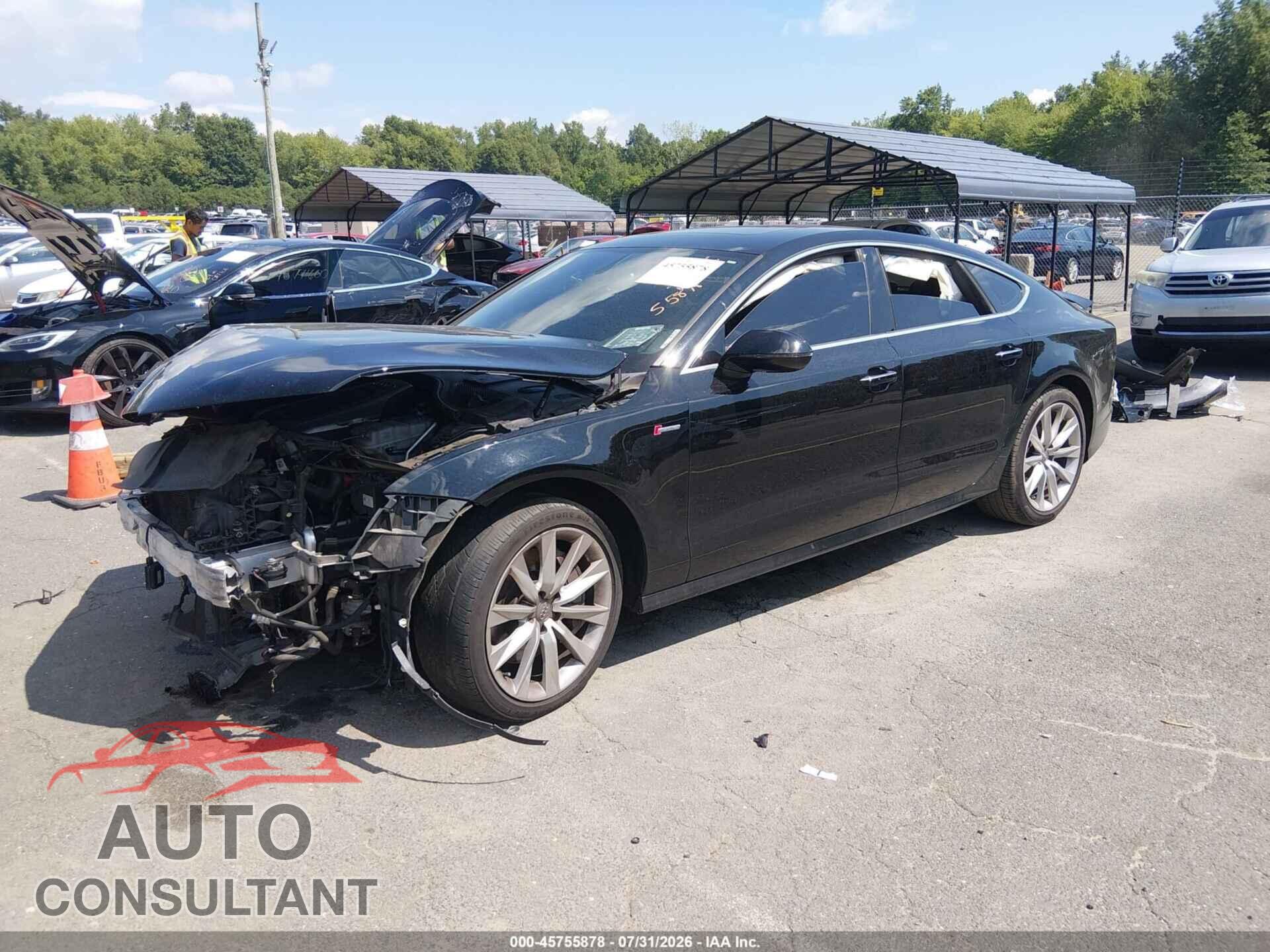 AUDI A7 2016 - WAUWGAFC0GN005433