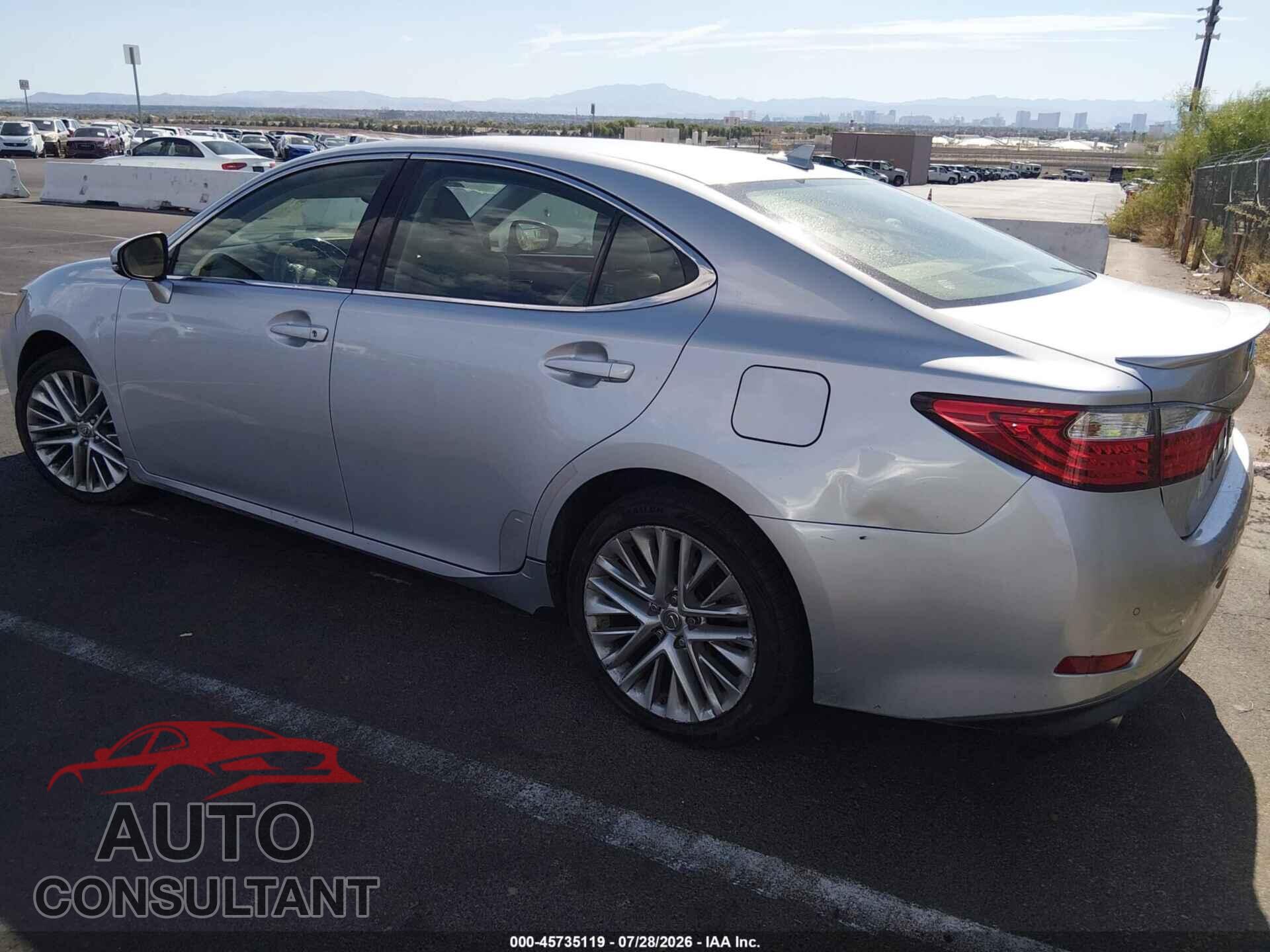LEXUS ES 350 2013 - JTHBK1GG8D2080359