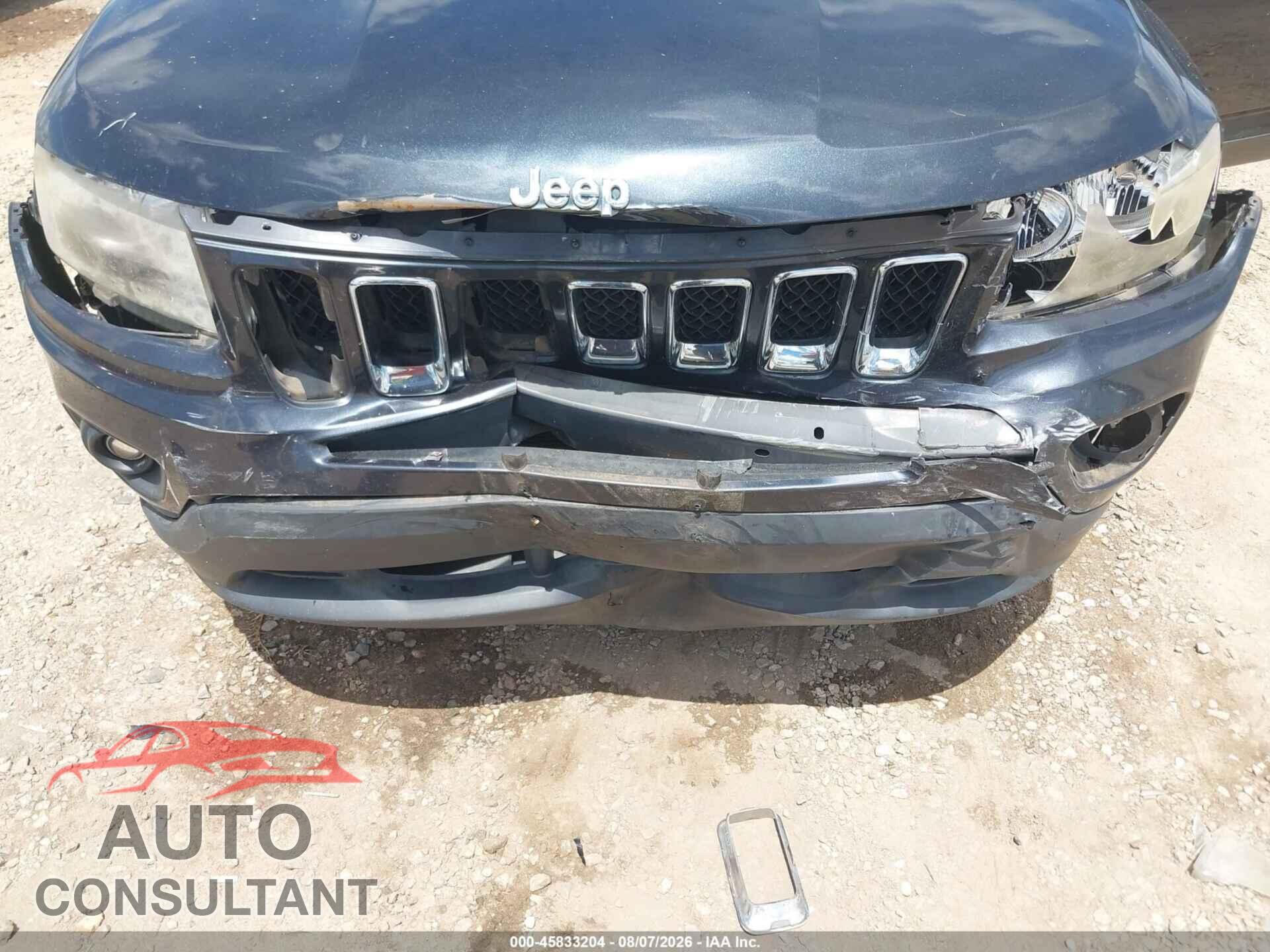 JEEP COMPASS 2016 - 1C4NJDBBXGD566792