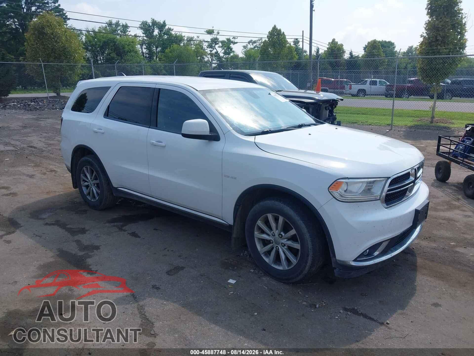 DODGE DURANGO 2015 - 1C4RDJAG7FC874074