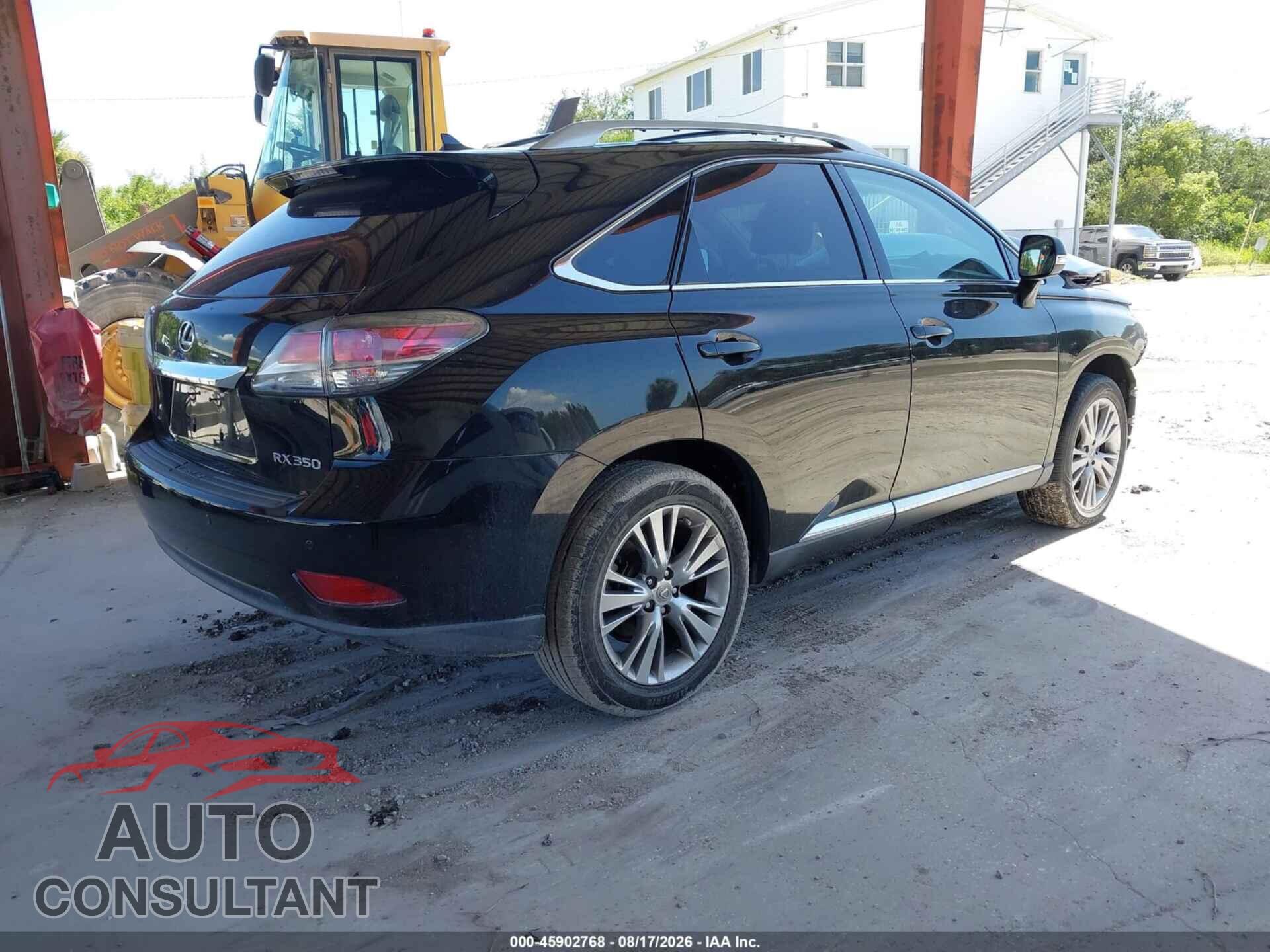 LEXUS RX 350 2013 - 2T2ZK1BA2DC127952