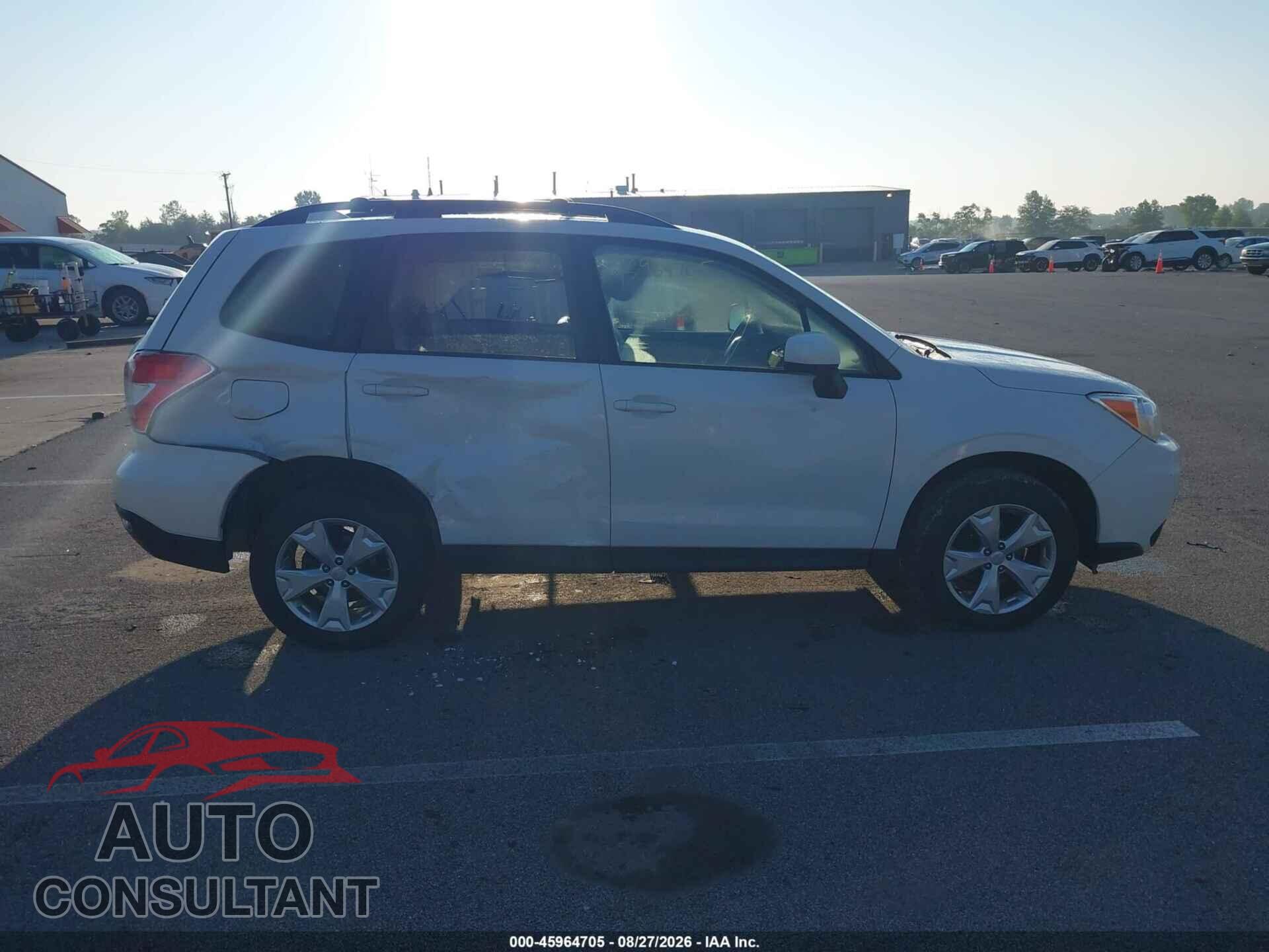SUBARU FORESTER 2016 - JF2SJADC4GH407672