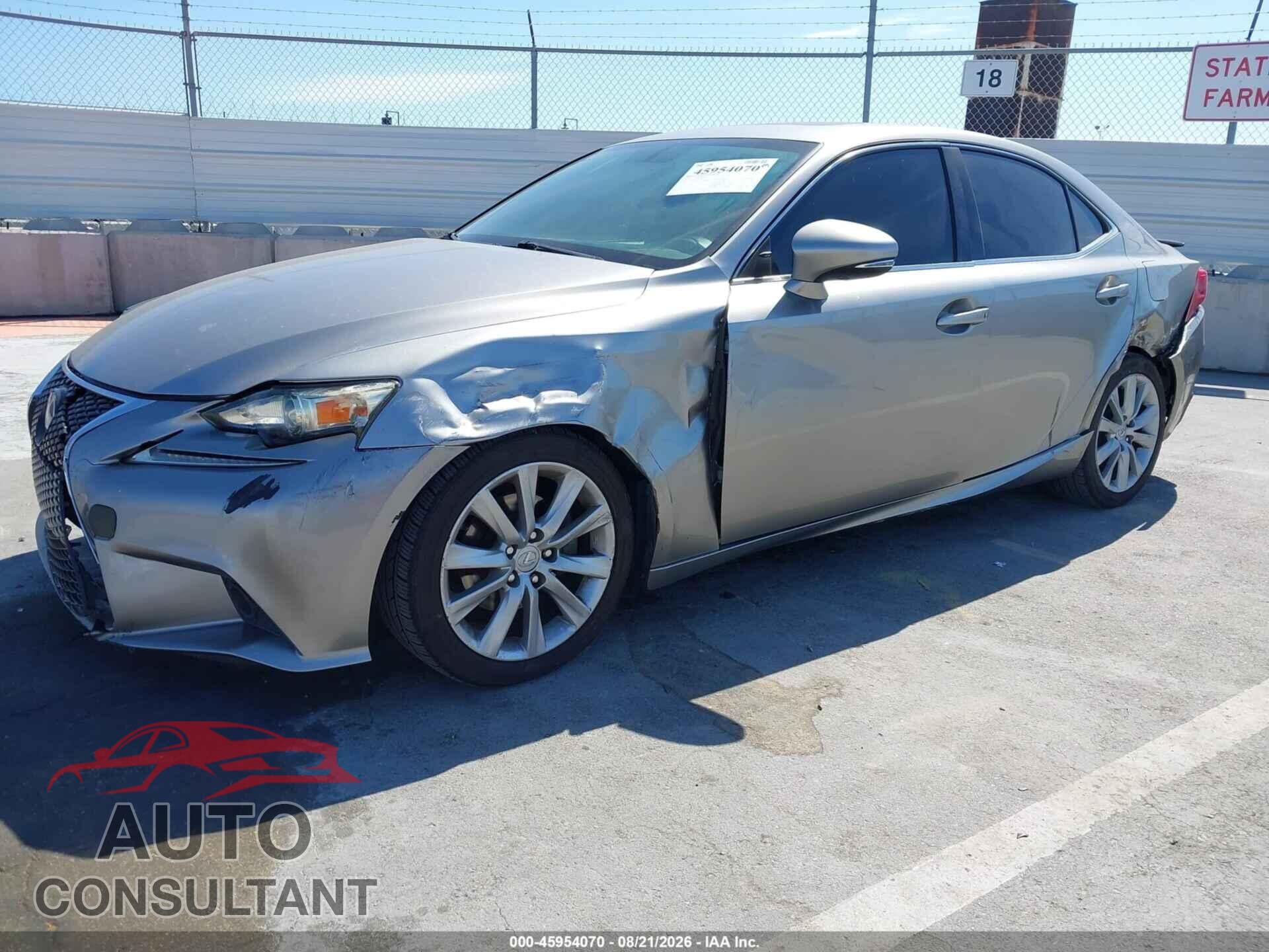 LEXUS IS 250 2014 - JTHBF1D27E5018609