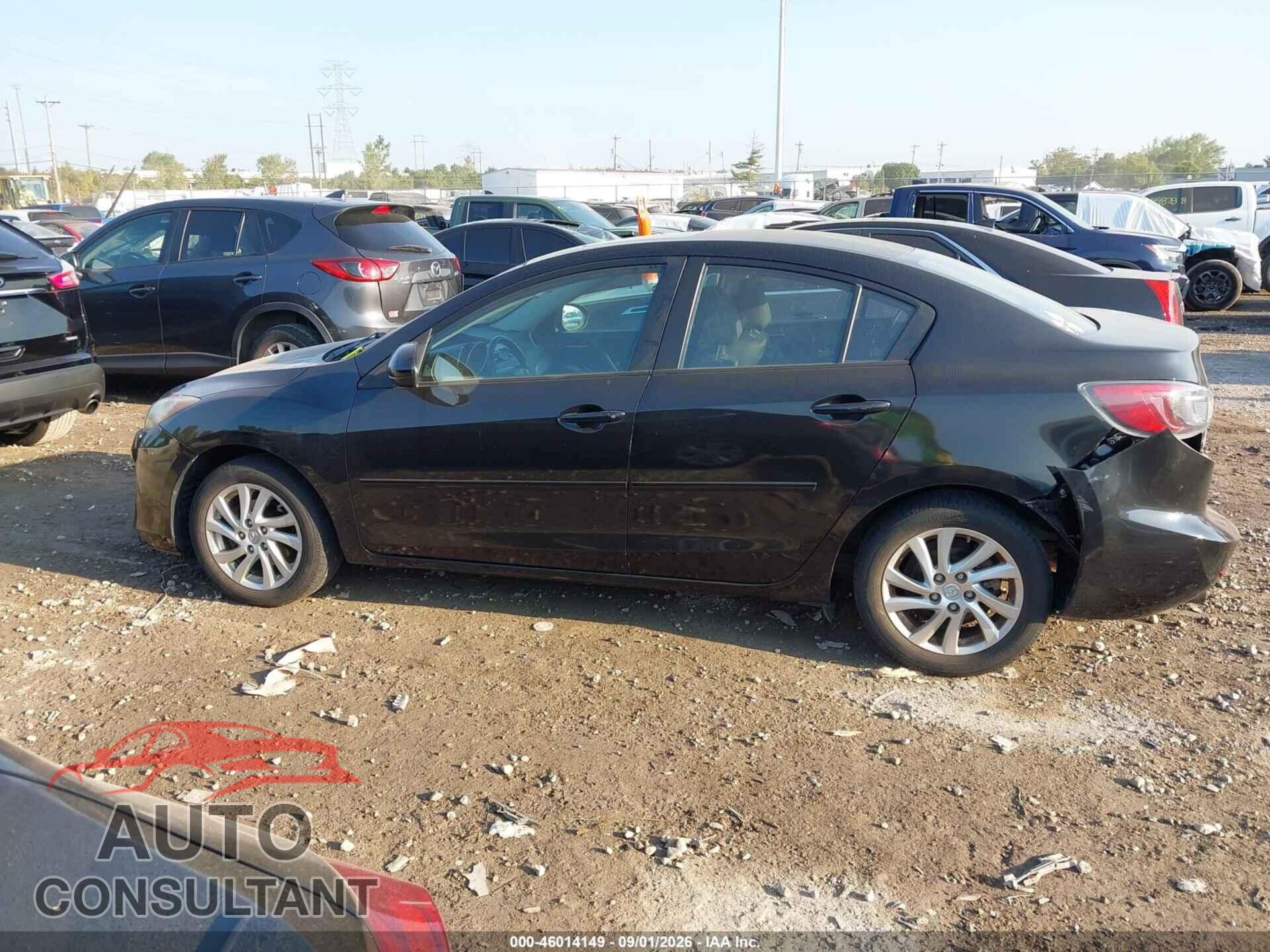 MAZDA MAZDA3 2012 - JM1BL1V7XC1650433