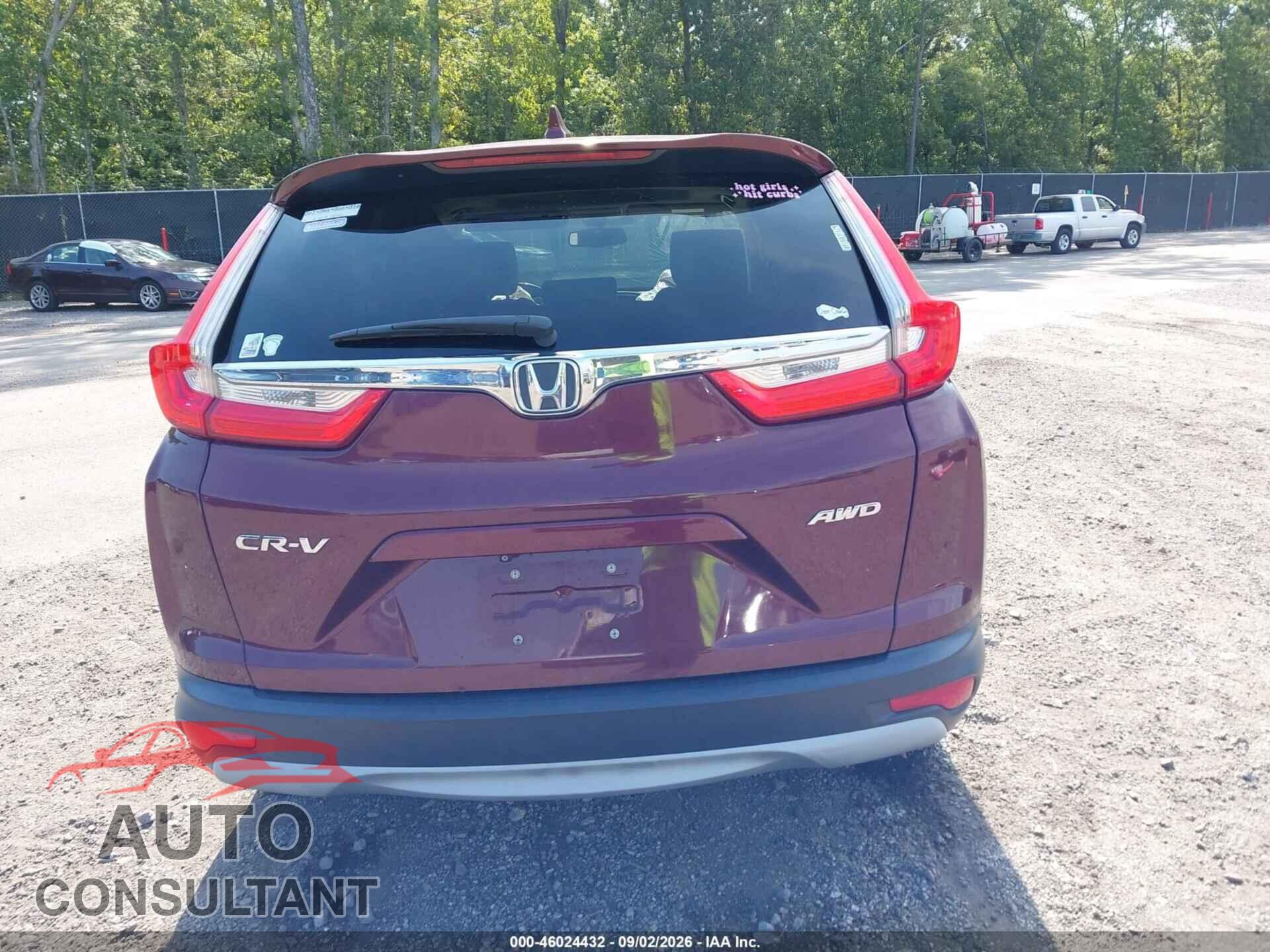 HONDA CR-V 2017 - 5J6RW2H82HL060572