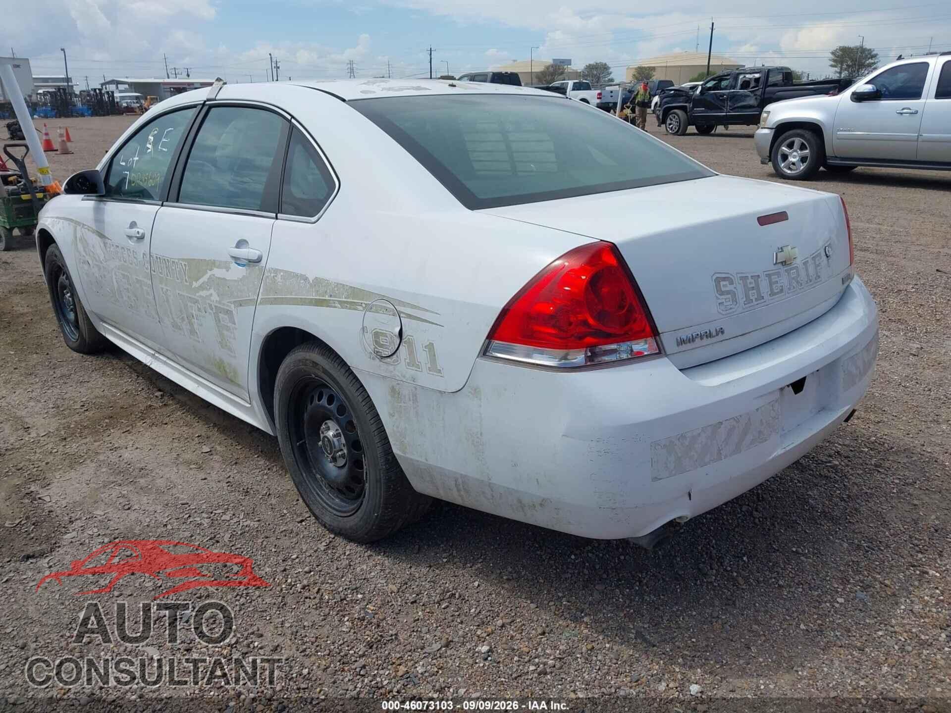 CHEVROLET IMPALA 2013 - 2G1WD5E32D1245609
