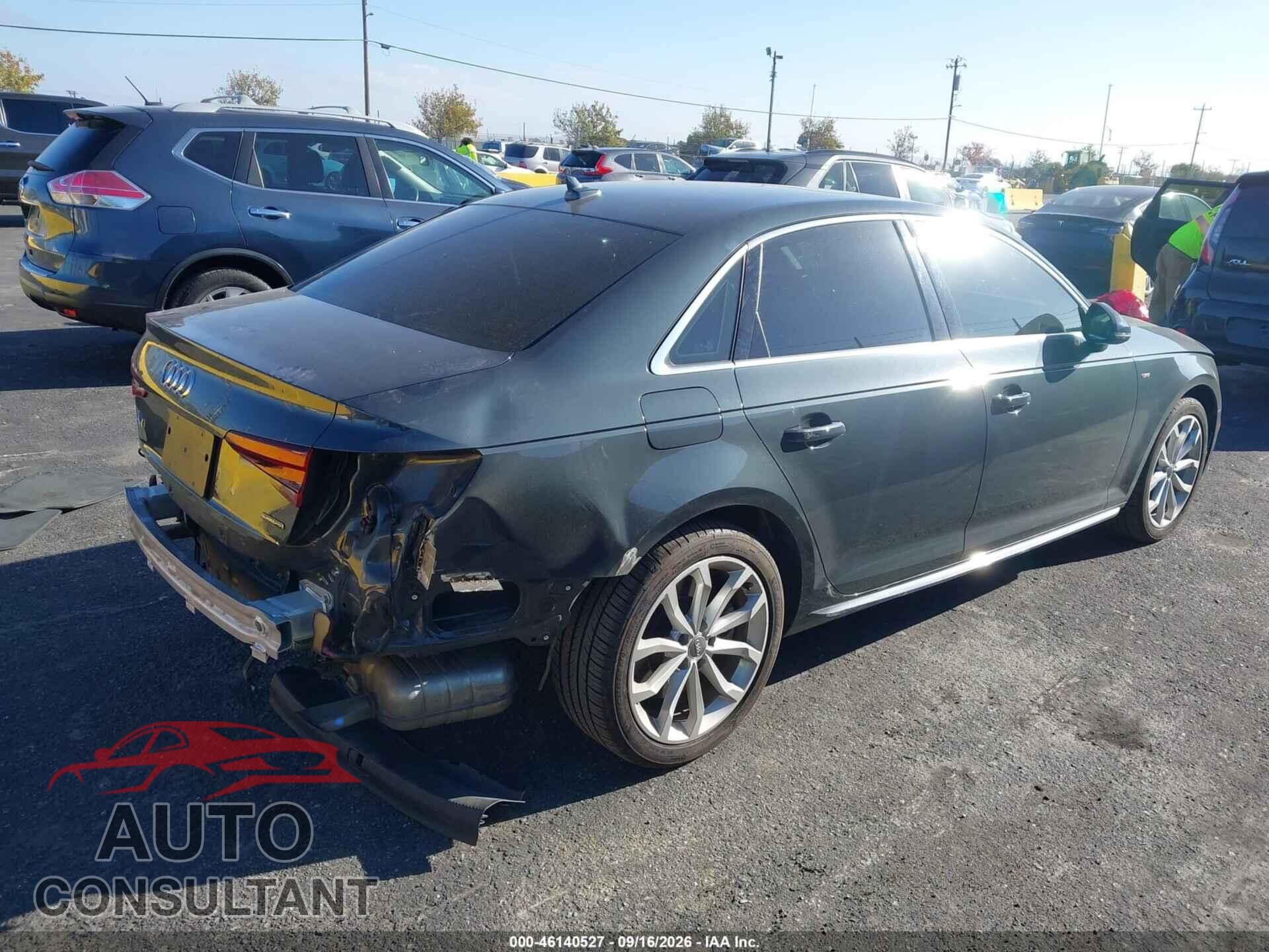 AUDI A4 2019 - WAUENAF45KN013627