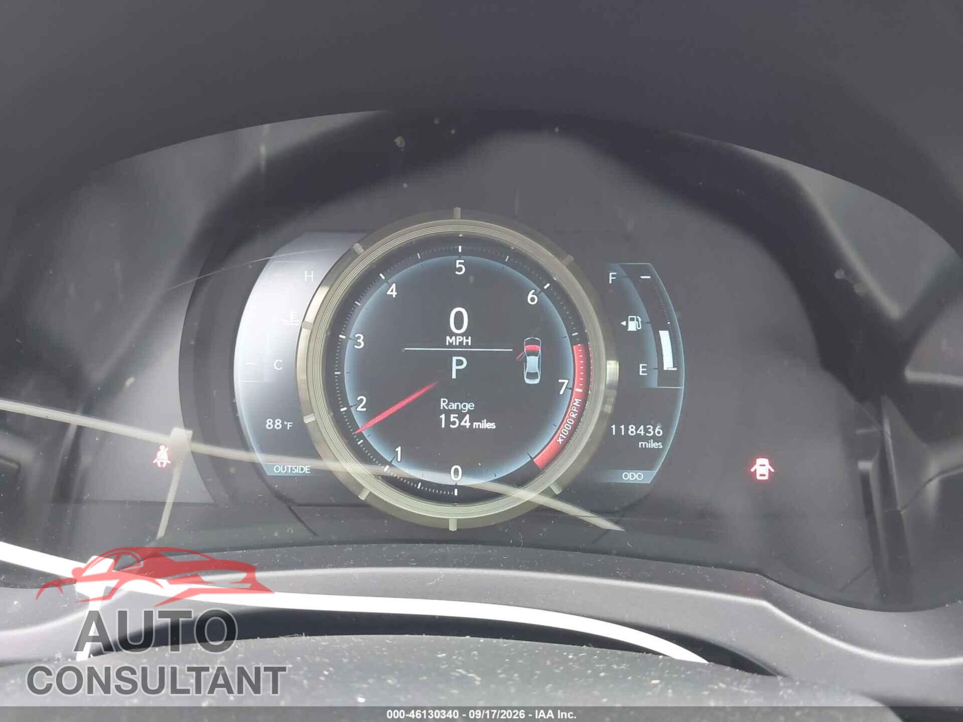 LEXUS IS 250 2015 - JTHCF1D23F5022999