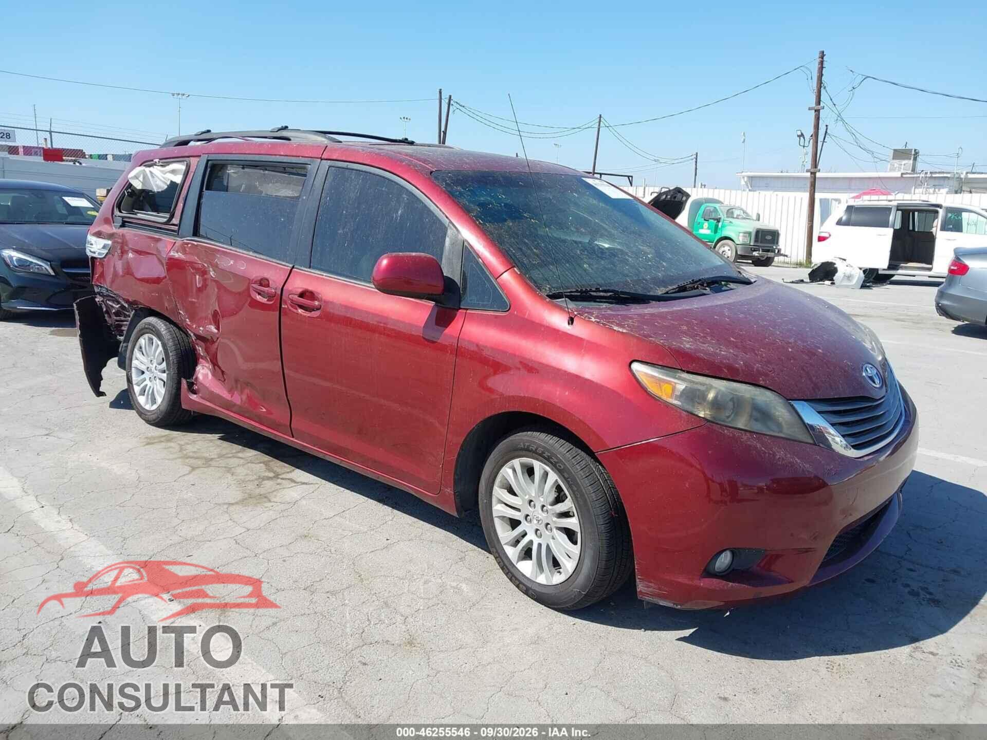 TOYOTA SIENNA 2011 - 5TDYK3DC3BS020052