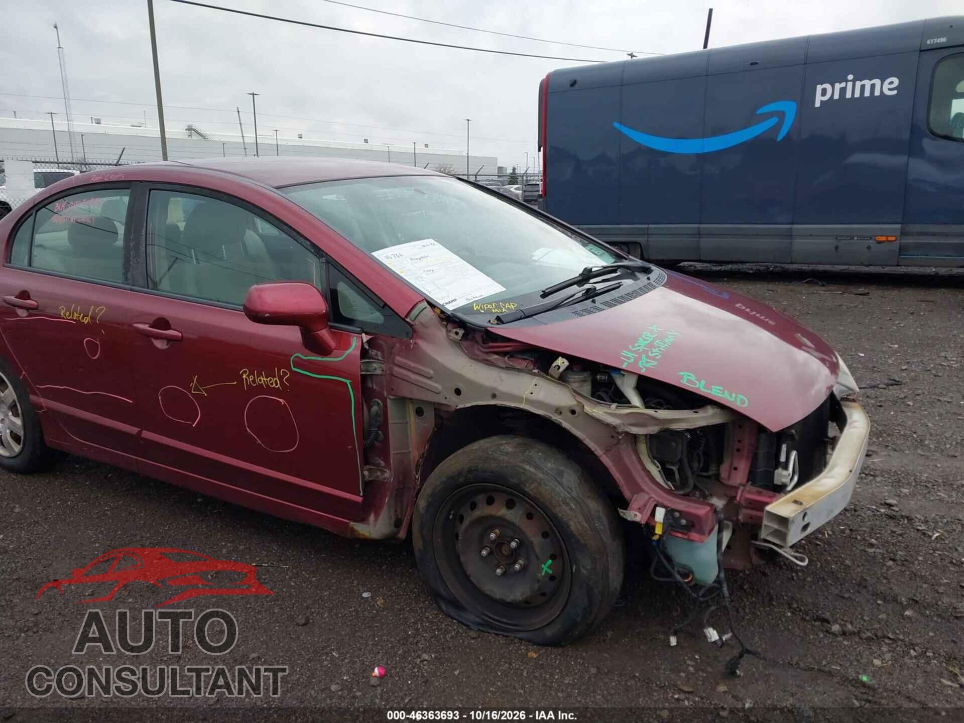 HONDA CIVIC 2010 - 19XFA1F5XAE070730