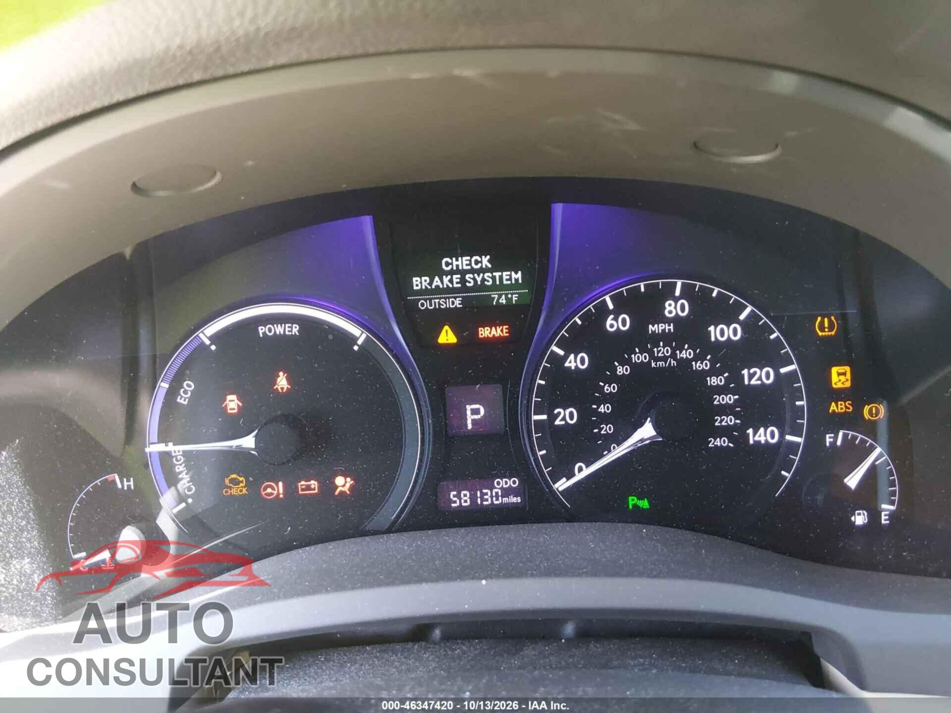 LEXUS RX 450H 2015 - 2T2BC1BA1FC004077