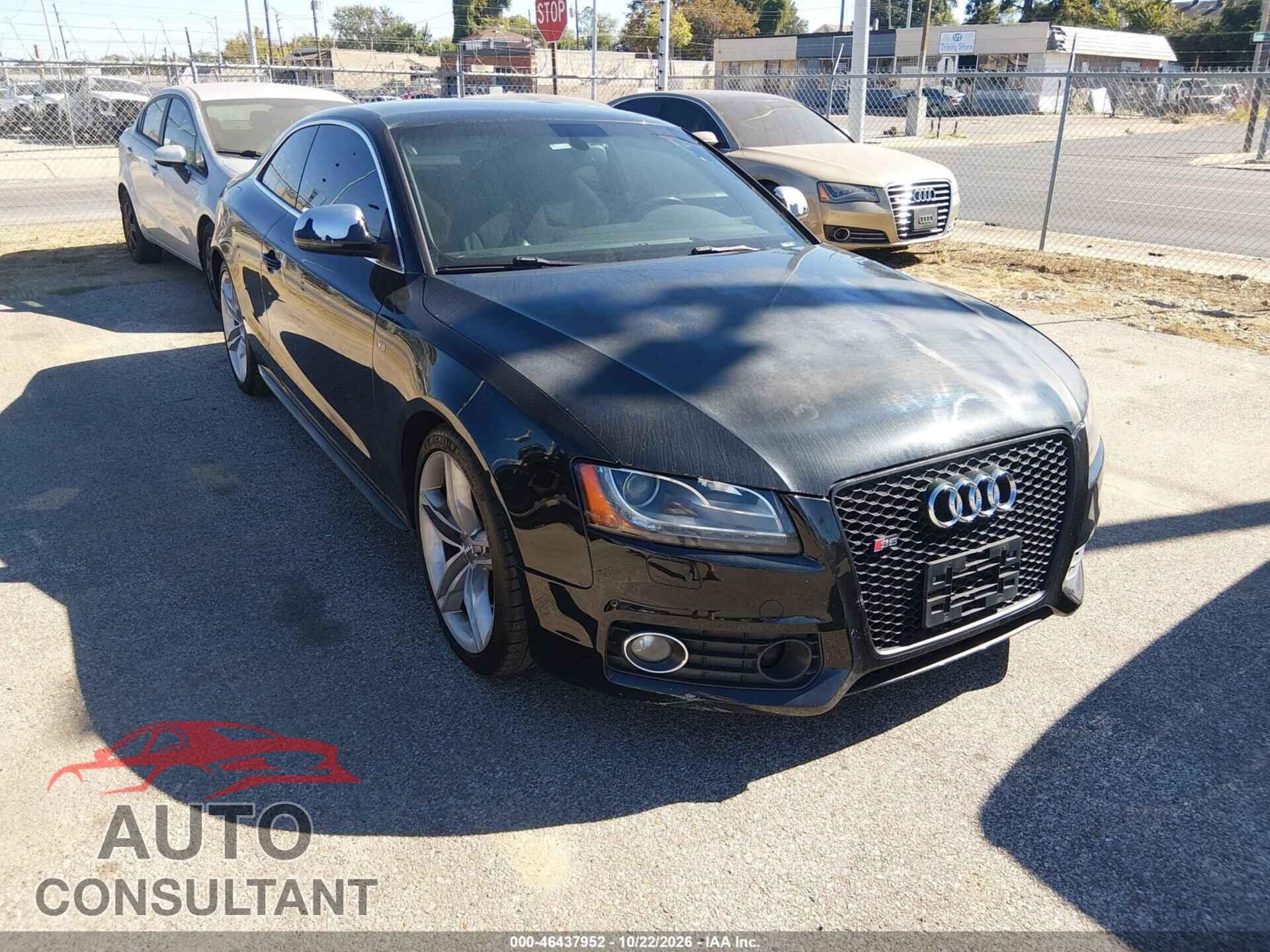 AUDI S5 2009 - WAURV78T09A043368