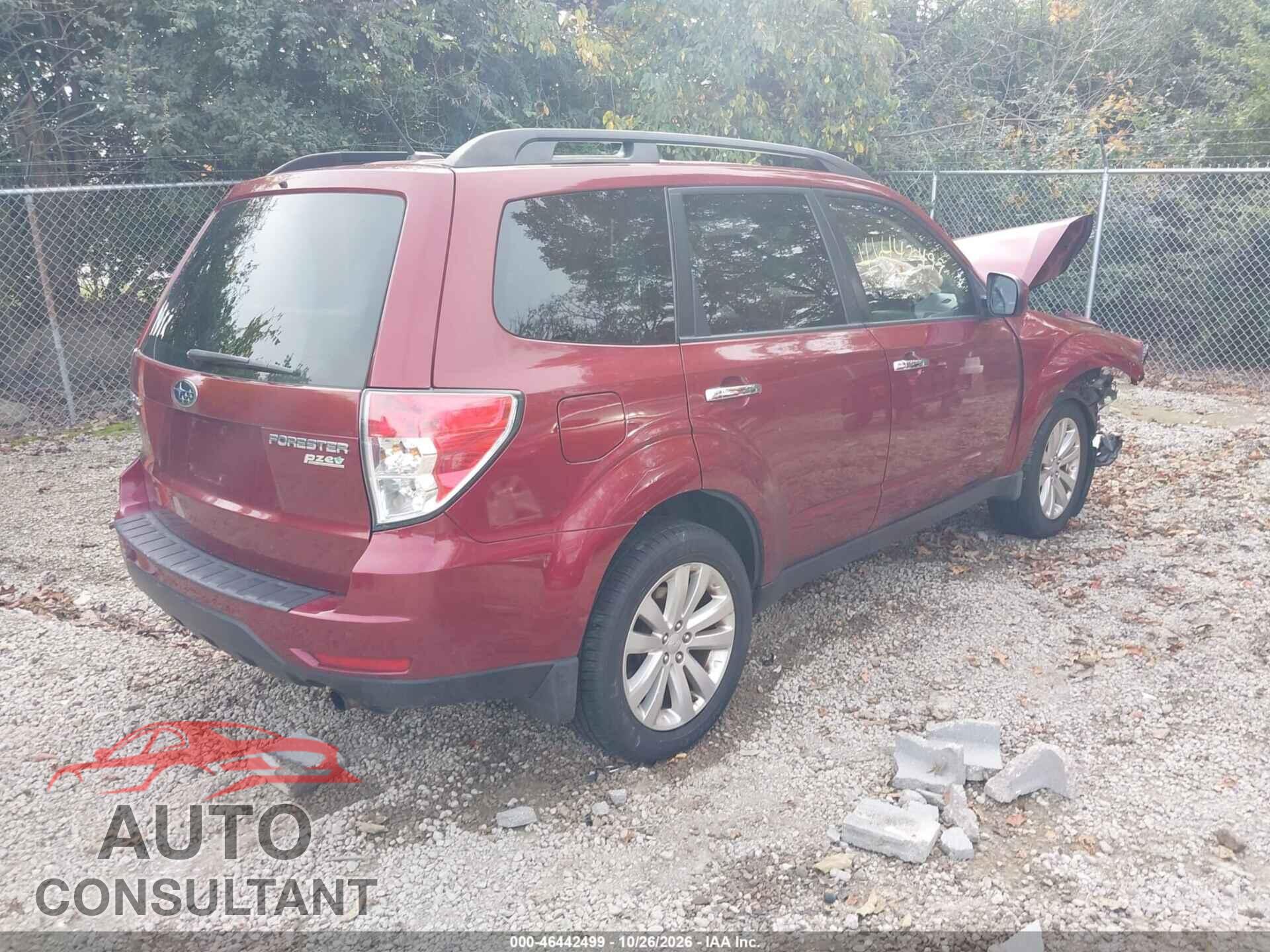 SUBARU FORESTER 2013 - JF2SHADC5DH426934
