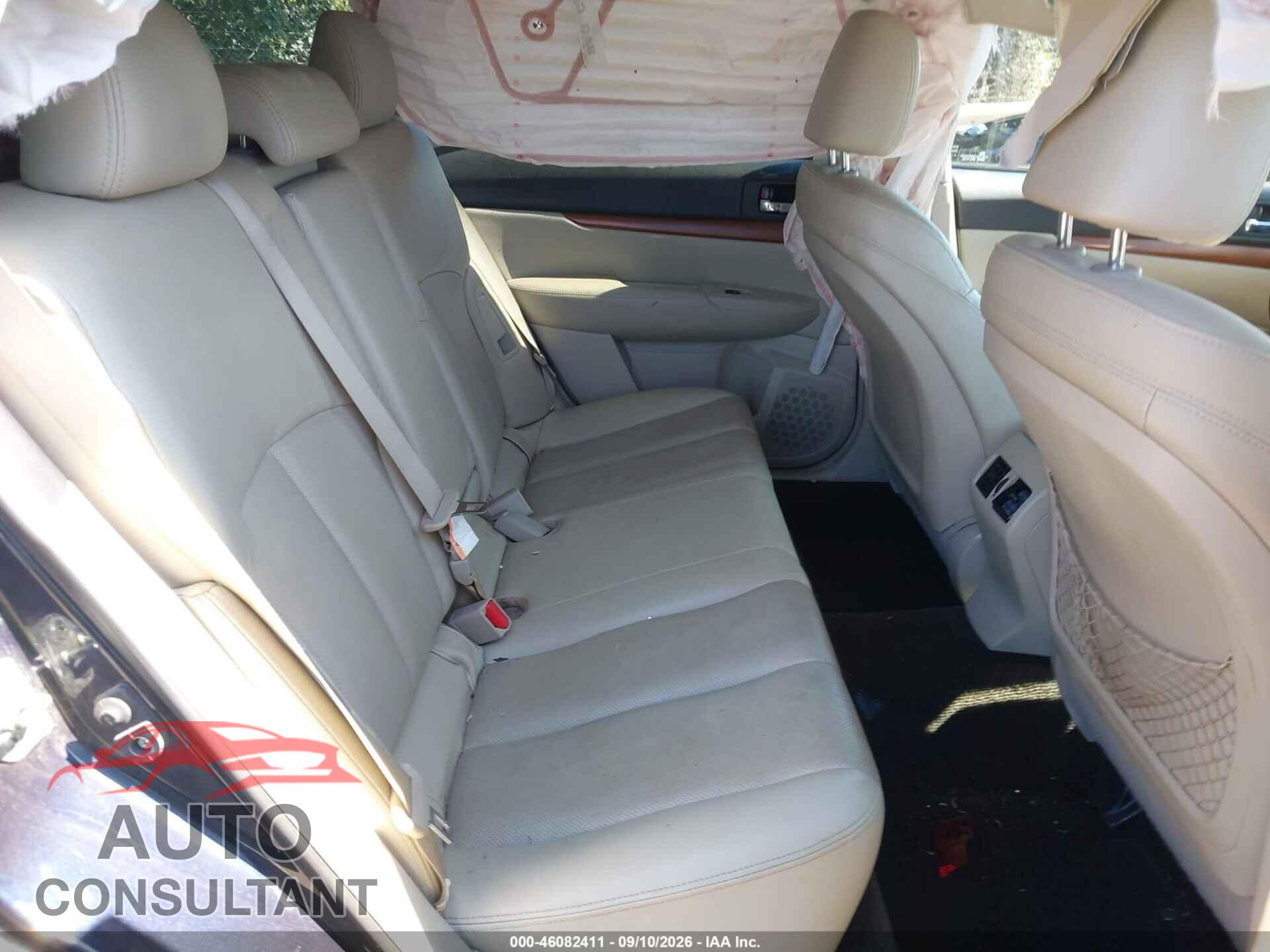 SUBARU OUTBACK 2013 - 4S4BRBKC5D3295422