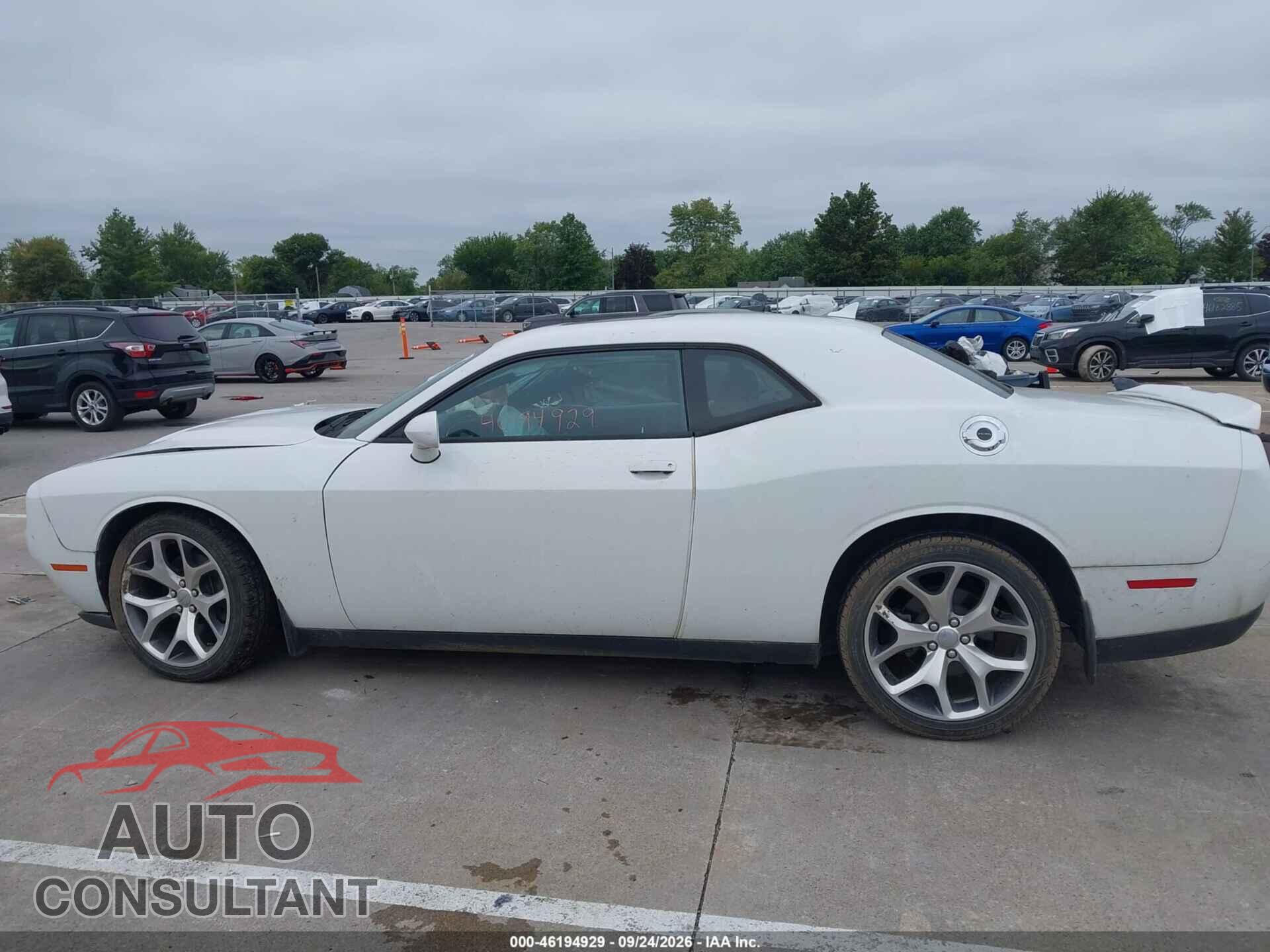 DODGE CHALLENGER 2016 - 2C3CDZAG0GH250382