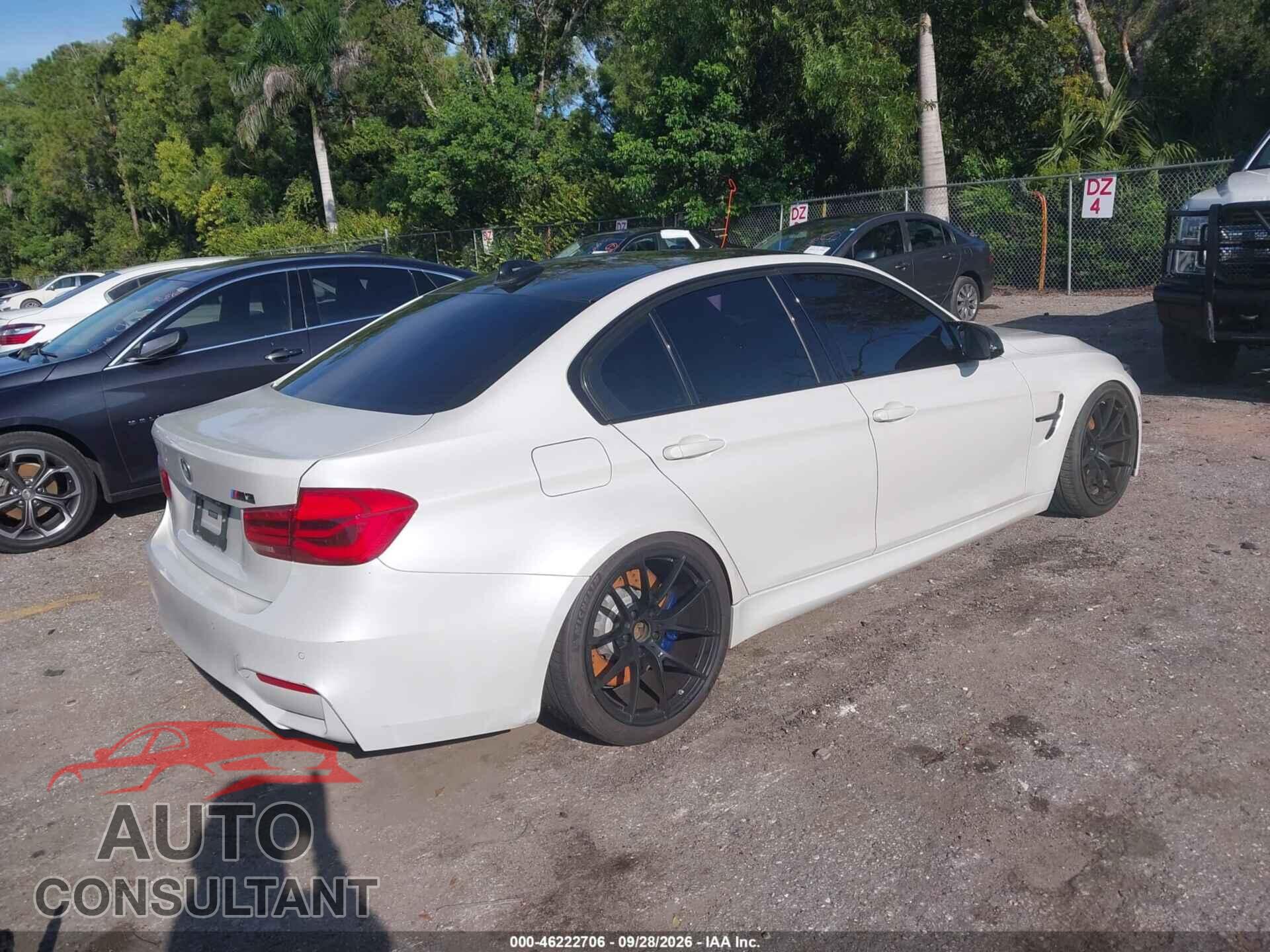 BMW M3 2016 - WBS8M9C56G5E68343