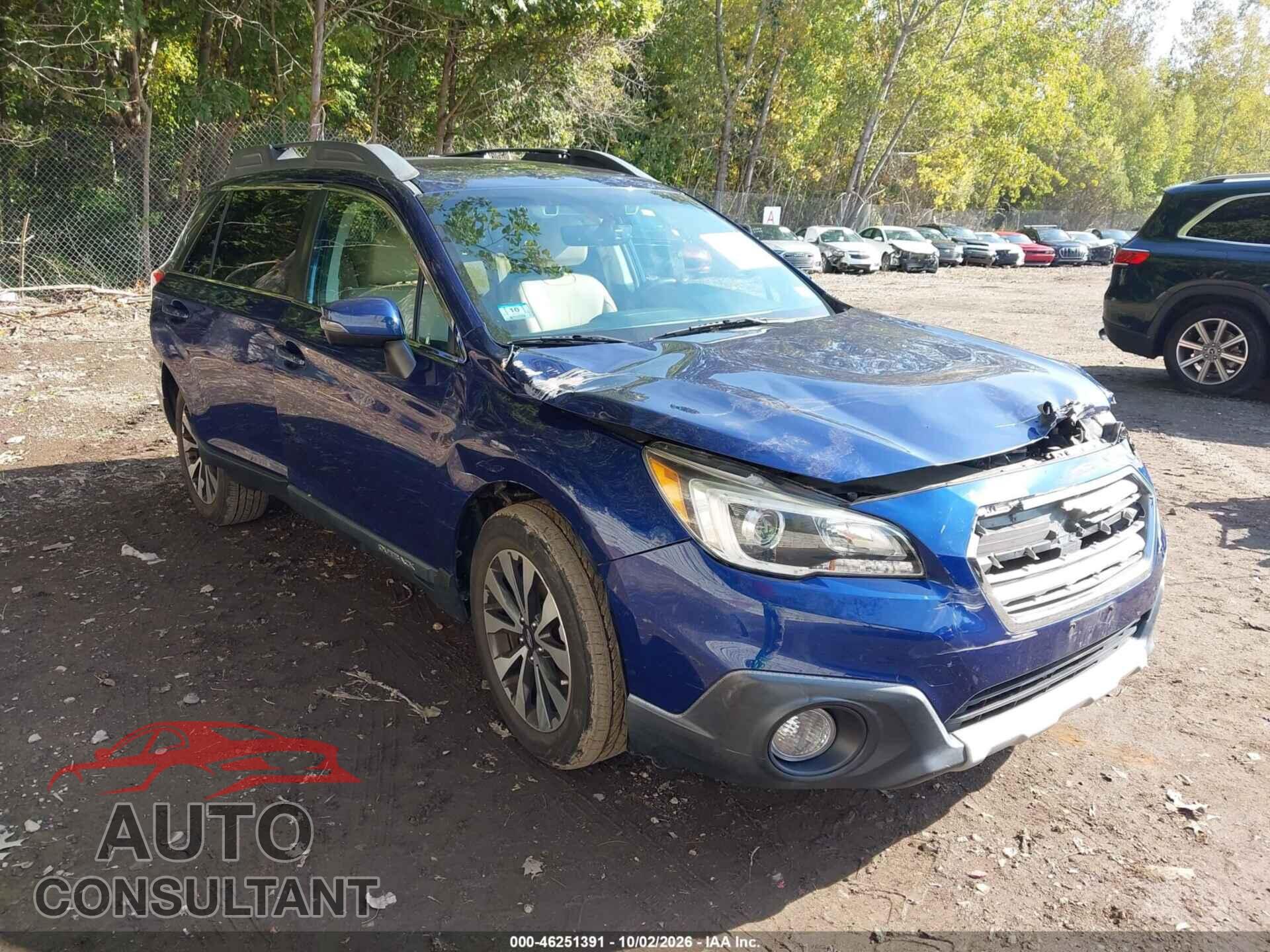 SUBARU OUTBACK 2017 - 4S4BSANC8H3302119