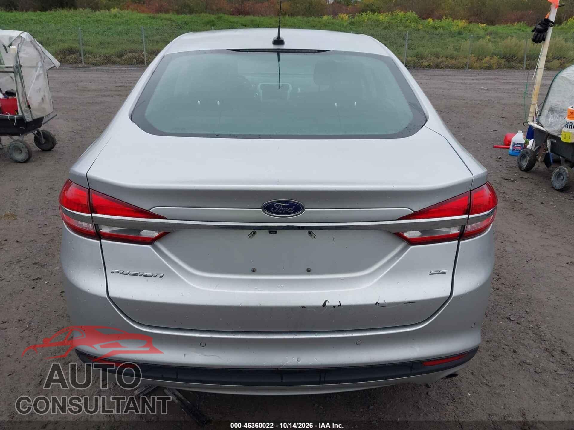 FORD FUSION 2017 - 3FA6P0H70HR107316