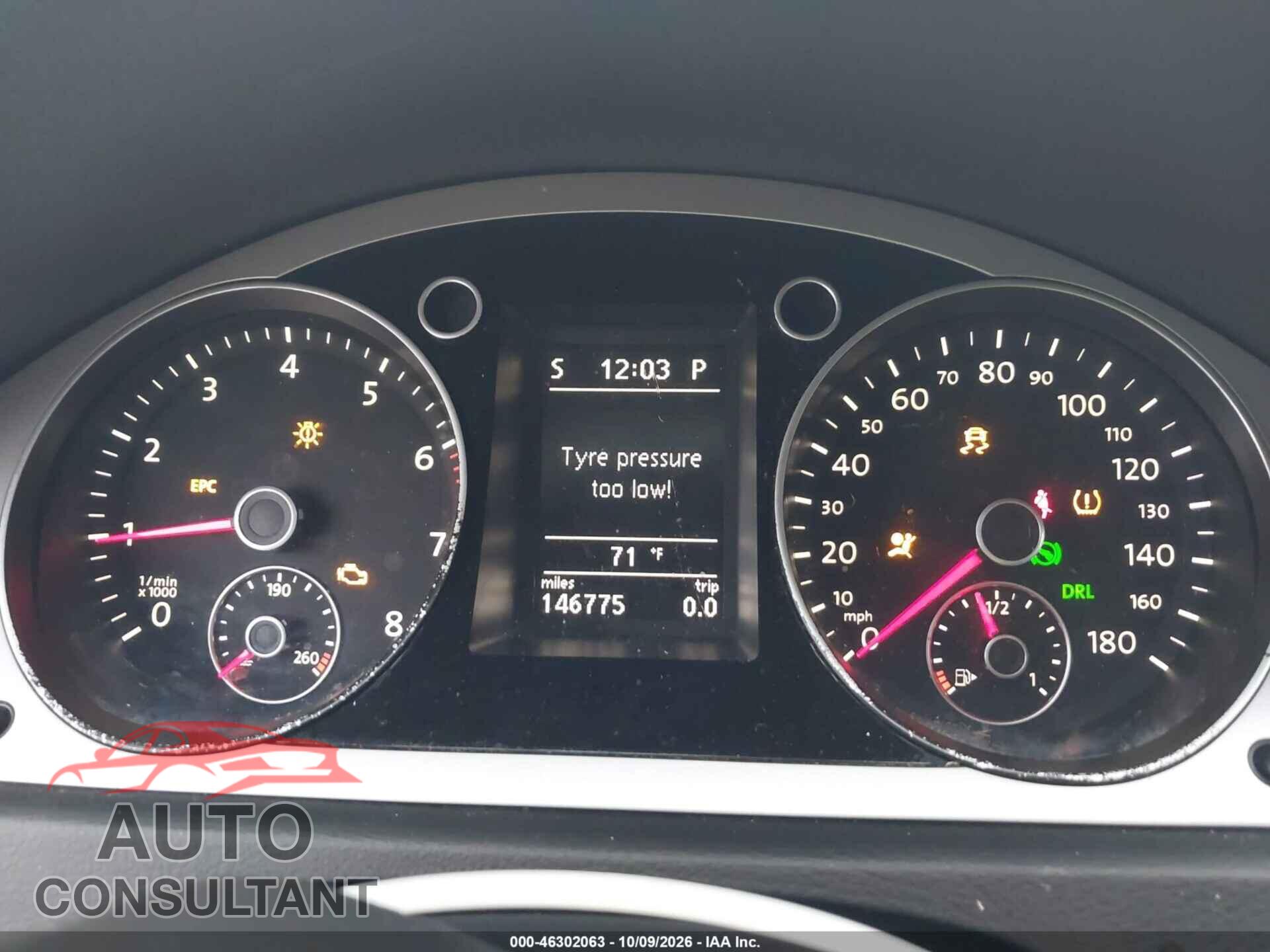 VOLKSWAGEN CC 2010 - WVWMN7AN7AE547566