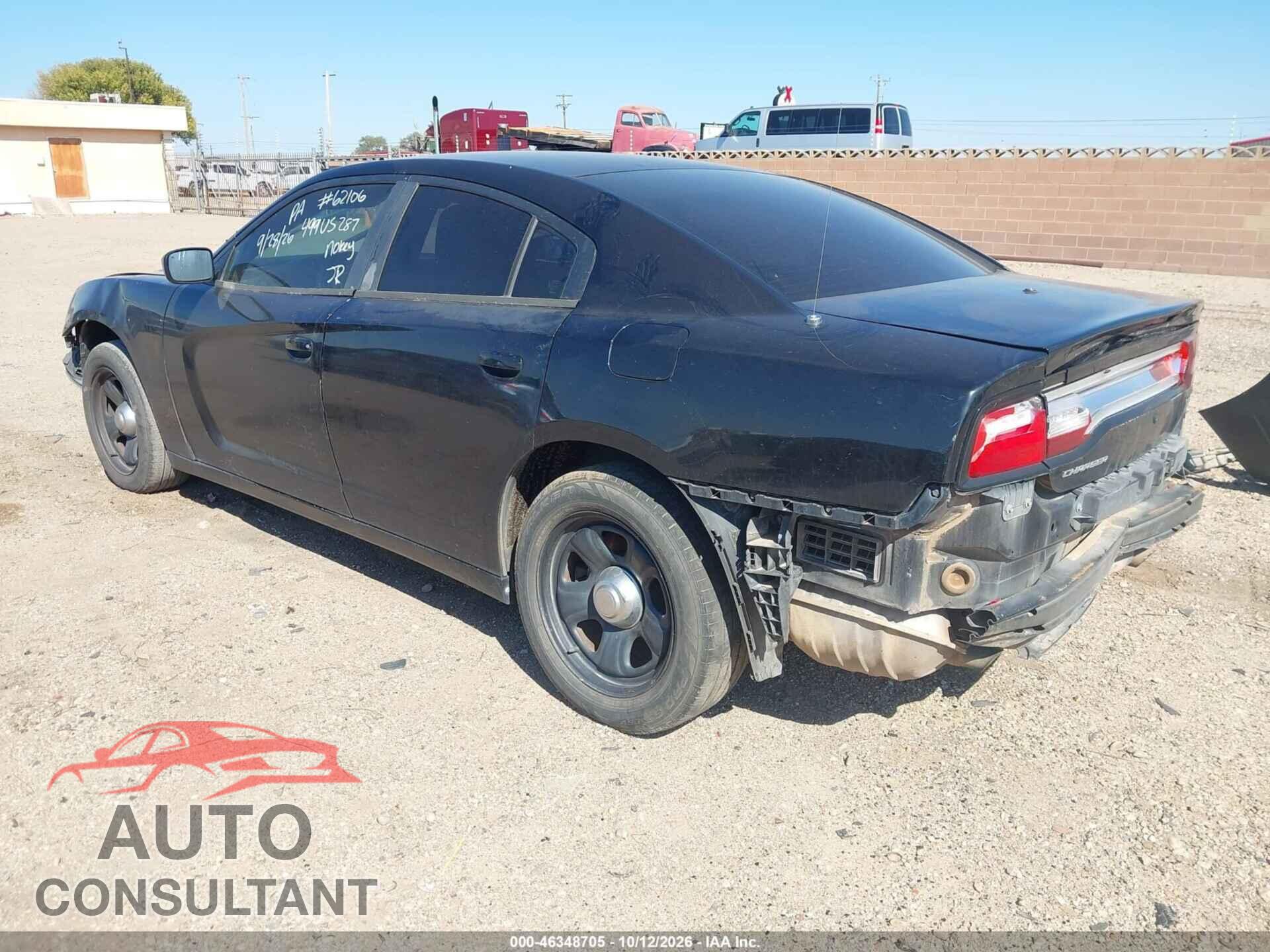 DODGE CHARGER 2011 - 2B3CL1CT2BH551997