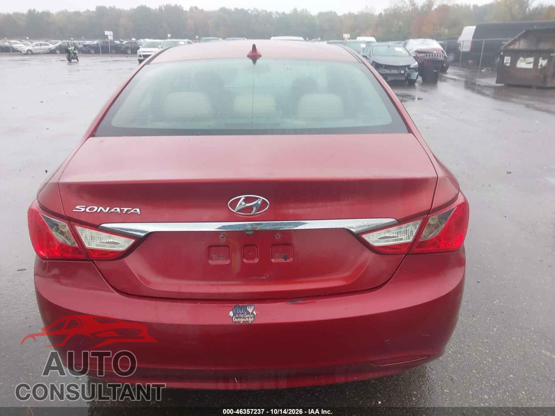 HYUNDAI SONATA 2012 - 5NPEB4AC5CH346469