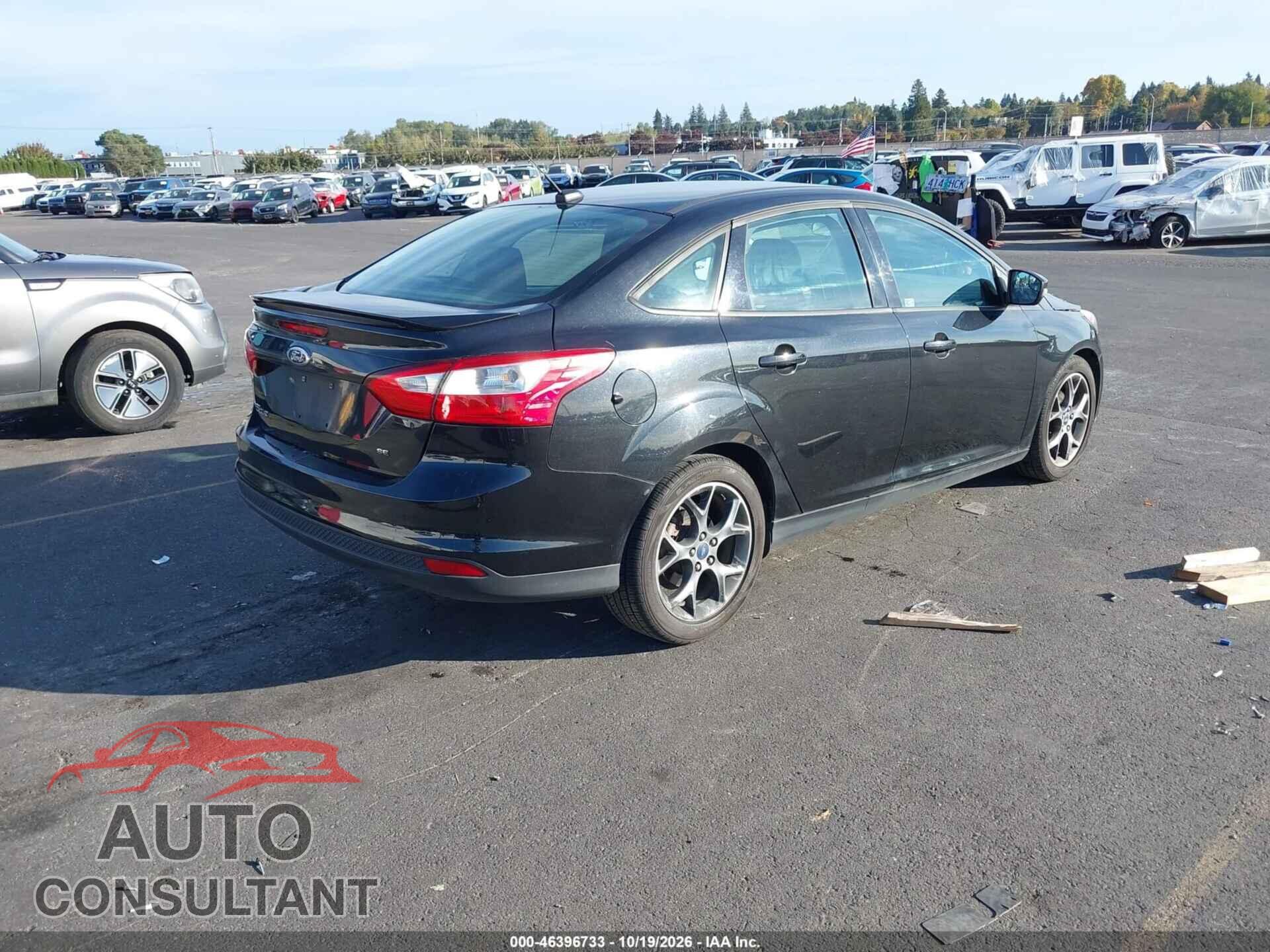FORD FOCUS 2013 - 1FADP3F27DL252555
